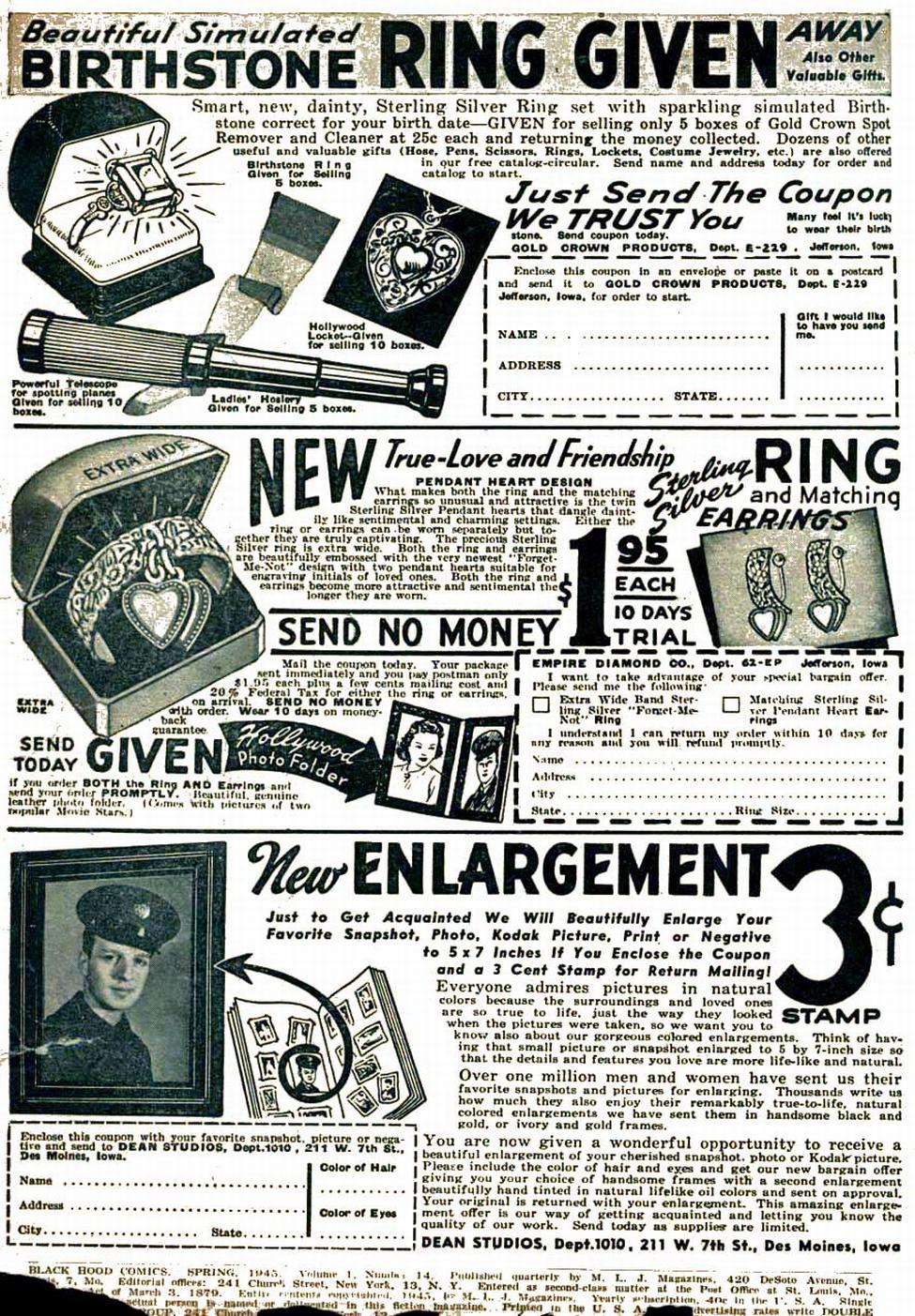 Read online Black Hood Comics comic -  Issue #14 - 2