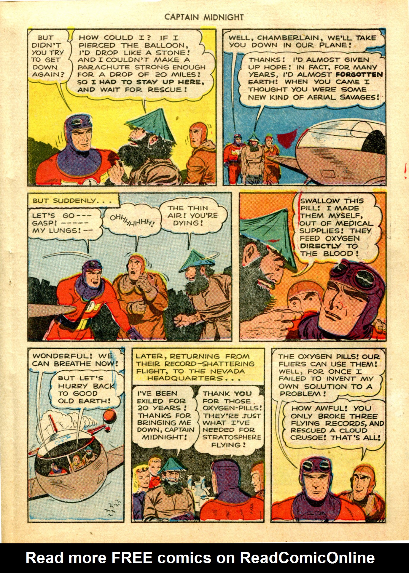 Read online Captain Midnight (1942) comic -  Issue #18 - 31