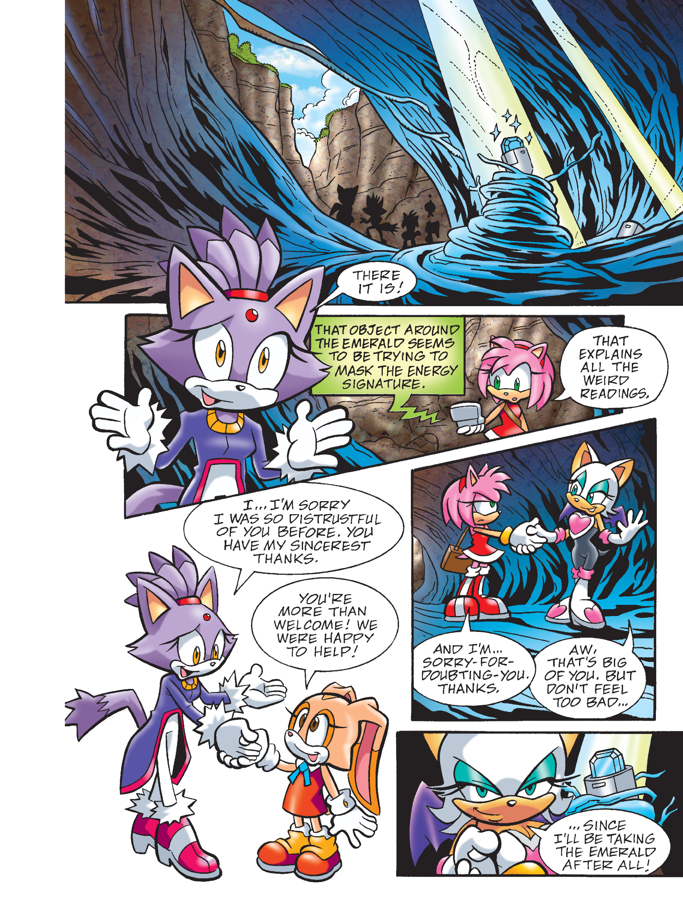 Read online Sonic Super Digest comic -  Issue #11 - 100