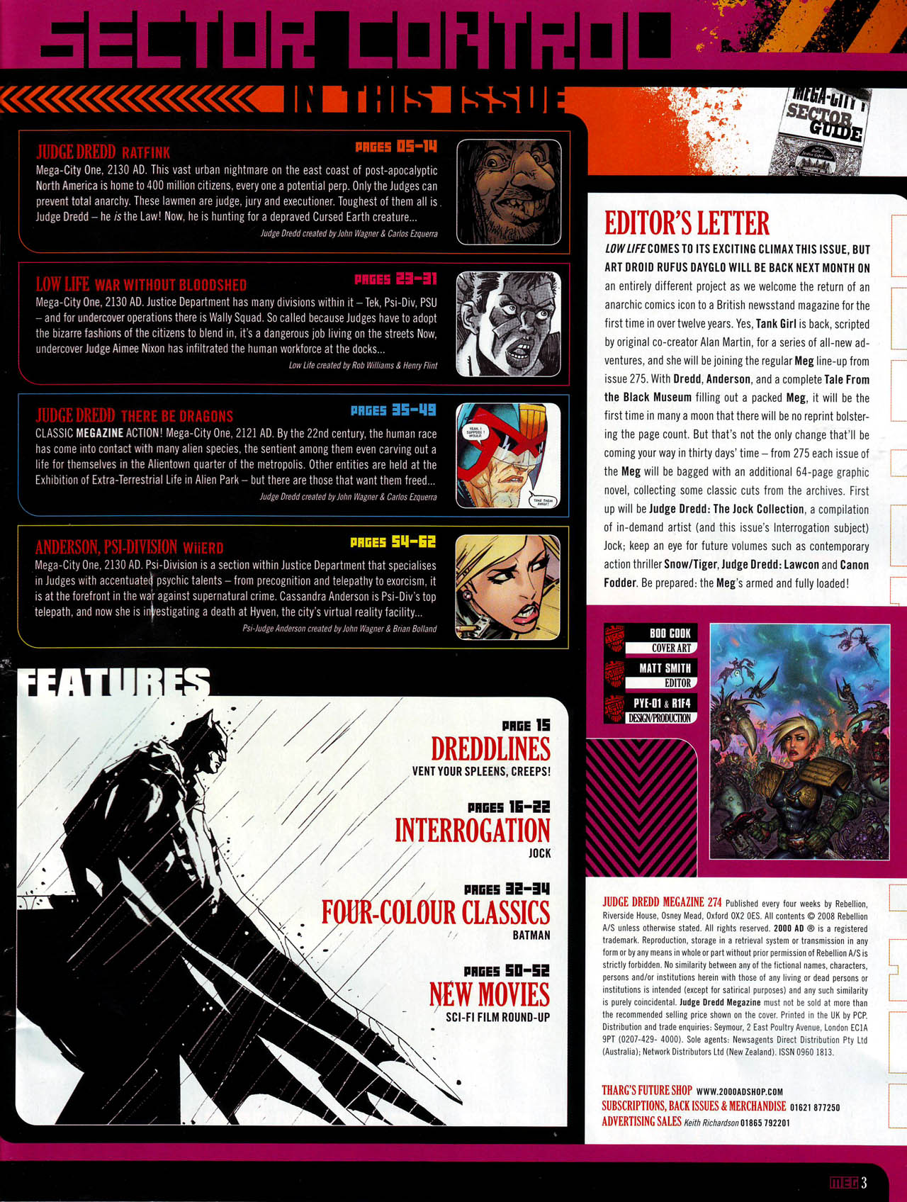 Read online Judge Dredd Megazine (Vol. 5) comic -  Issue #274 - 3