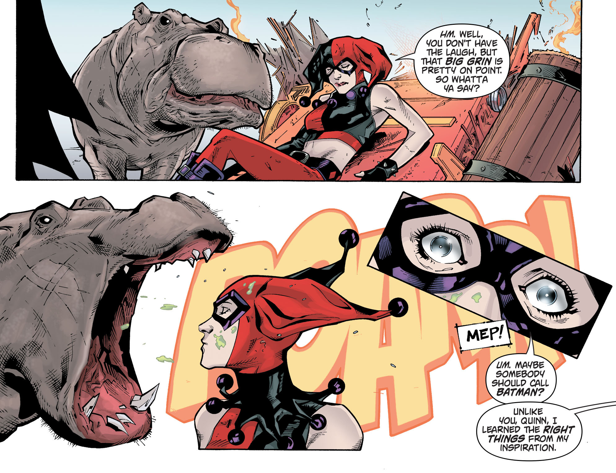 Read online Batman: Arkham Knight: Batgirl & Harley Quinn comic -  Issue #2 - 15