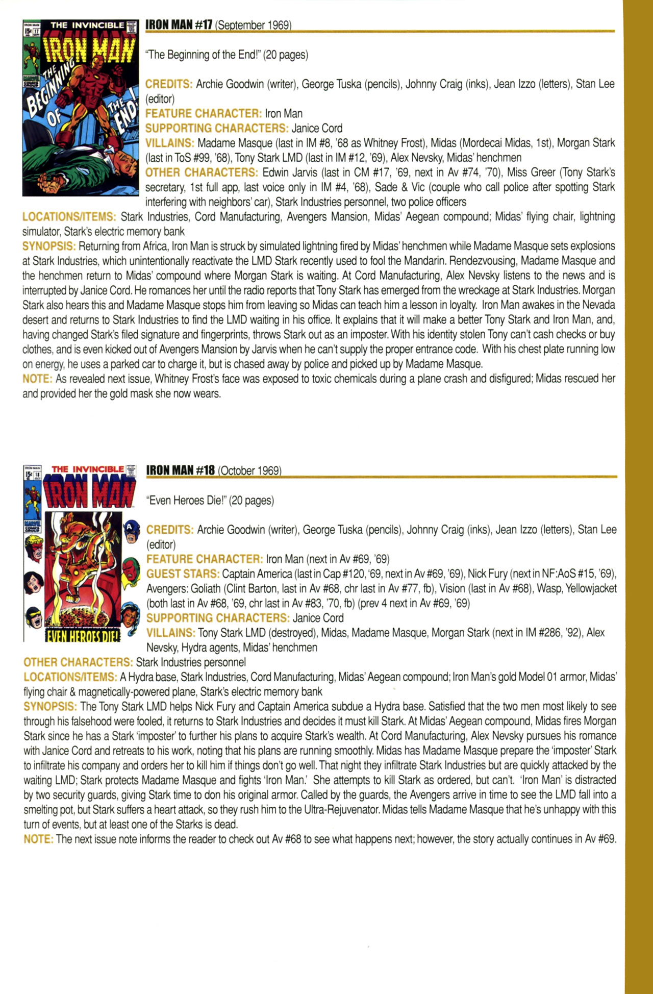 Read online Official Index to the Marvel Universe comic -  Issue #3 - 27
