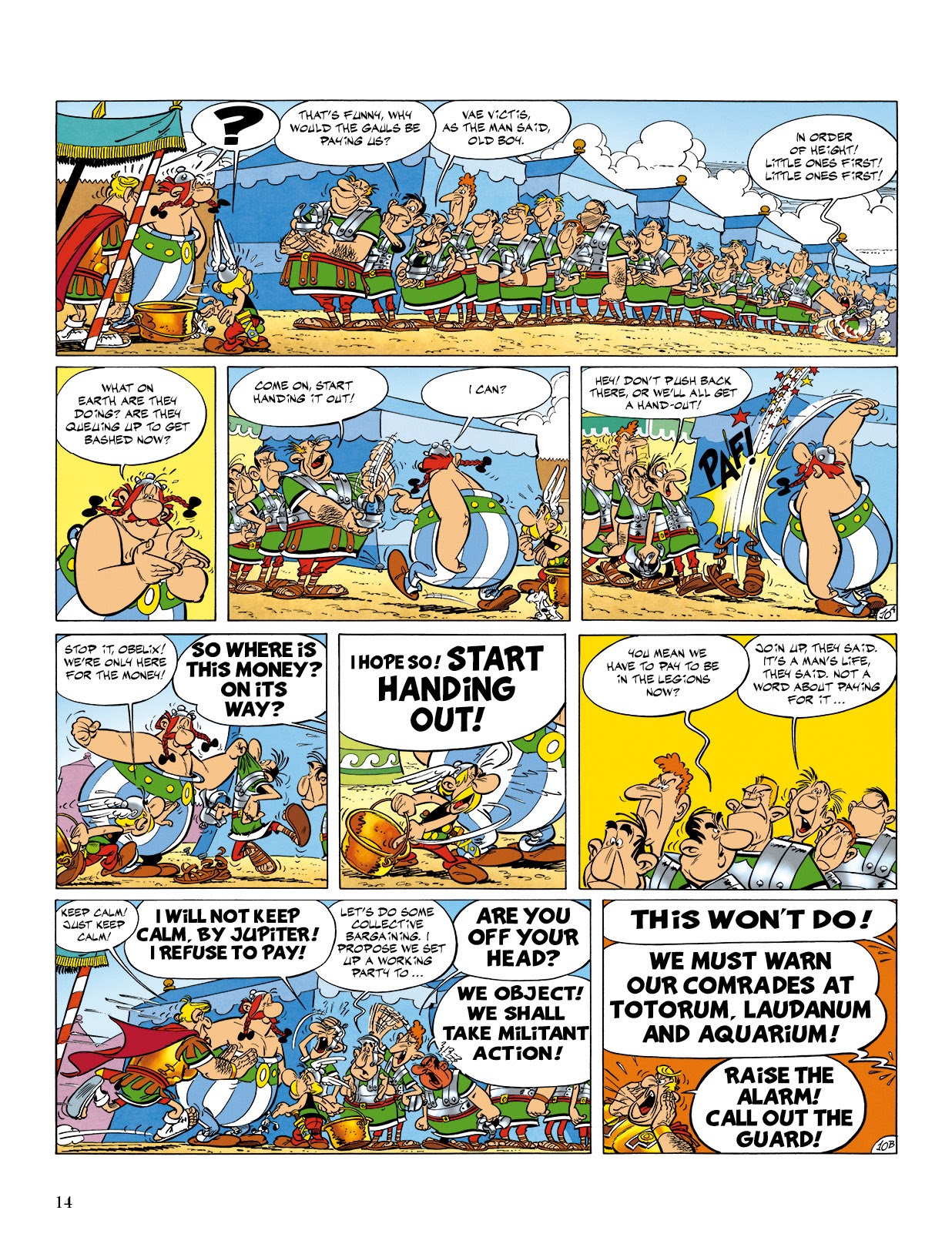 Read online Asterix comic -  Issue #13 - 15