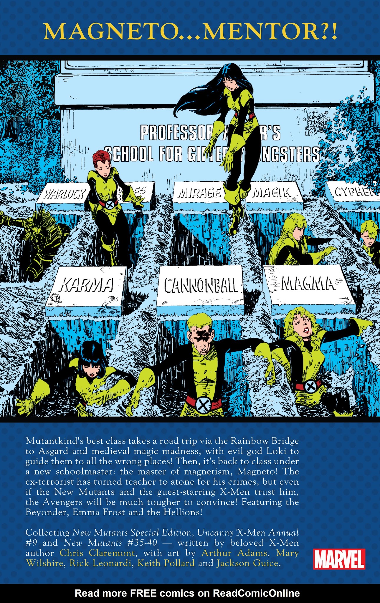 Read online New Mutants Classic comic -  Issue # TPB 5 - 270