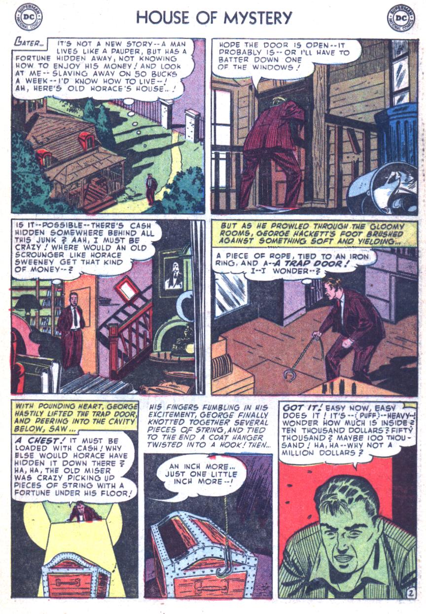 Read online House of Mystery (1951) comic -  Issue #5 - 29