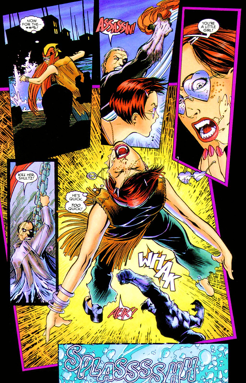 Read online Chastity: Theatre of Pain comic -  Issue #3 - 8