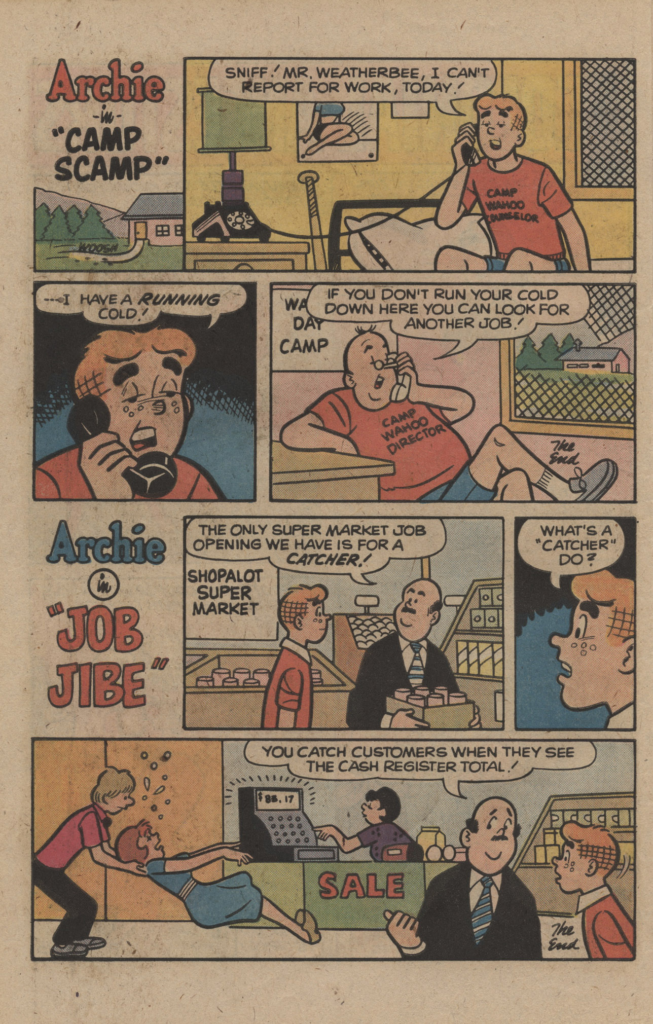 Read online Archie's Joke Book Magazine comic -  Issue #224 - 22