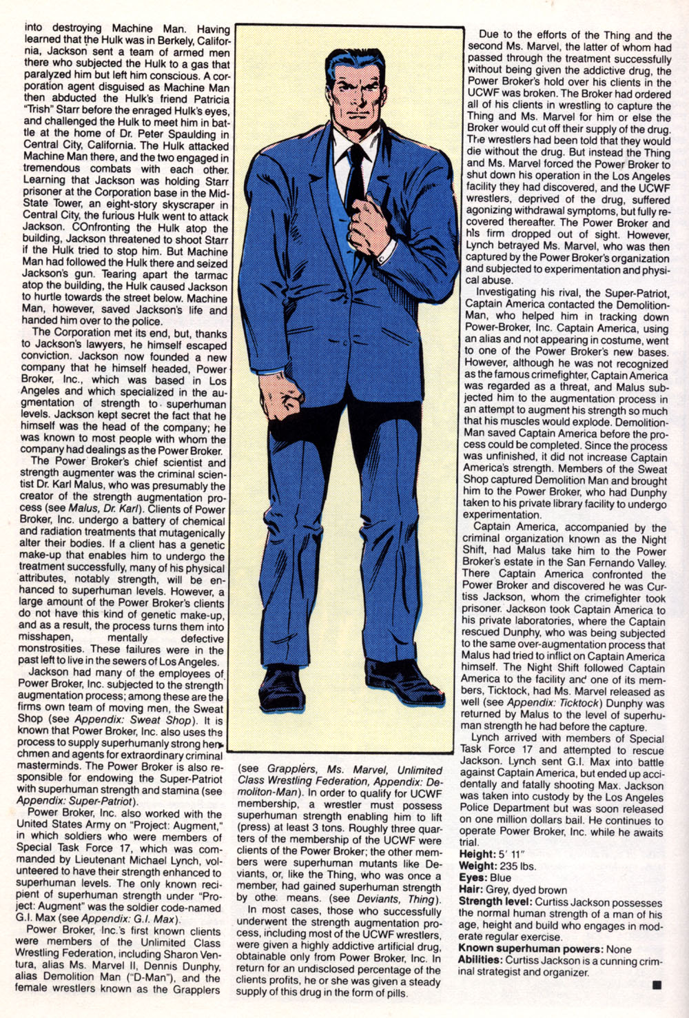 Read online The Official Handbook of the Marvel Universe Deluxe Edition comic -  Issue #10 - 21