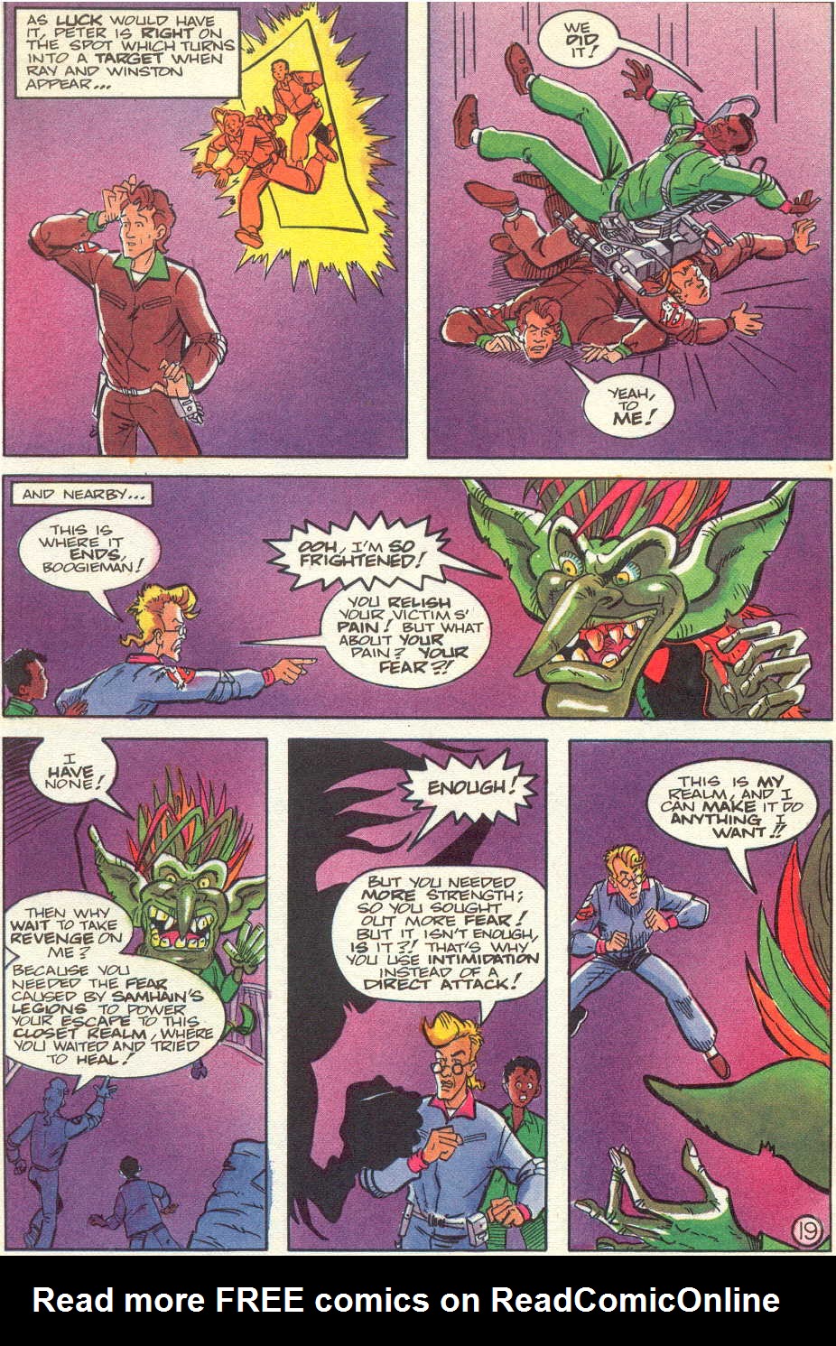 Read online Real Ghostbusters comic -  Issue #26 - 26