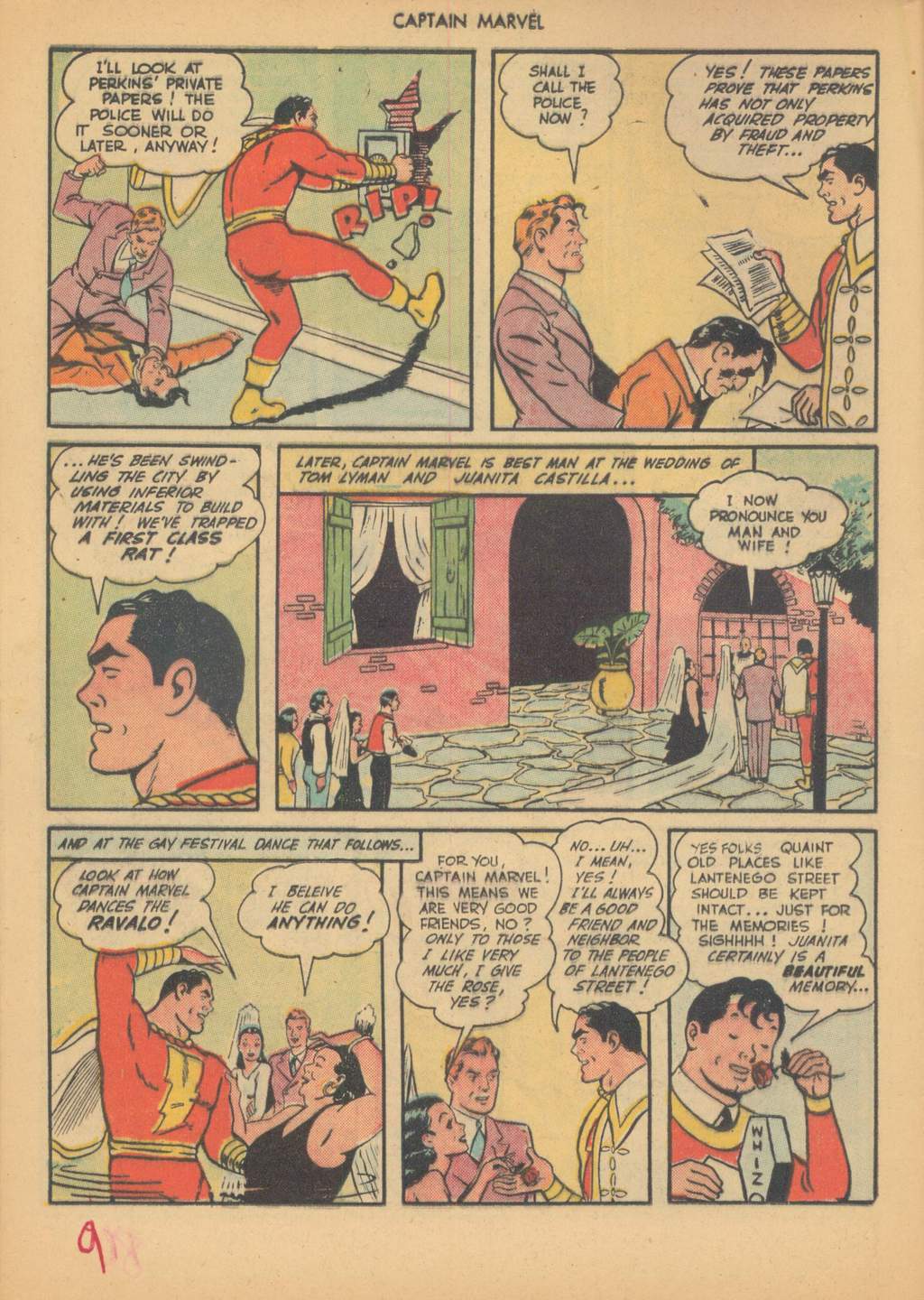 Read online Captain Marvel Adventures comic -  Issue #63 - 12