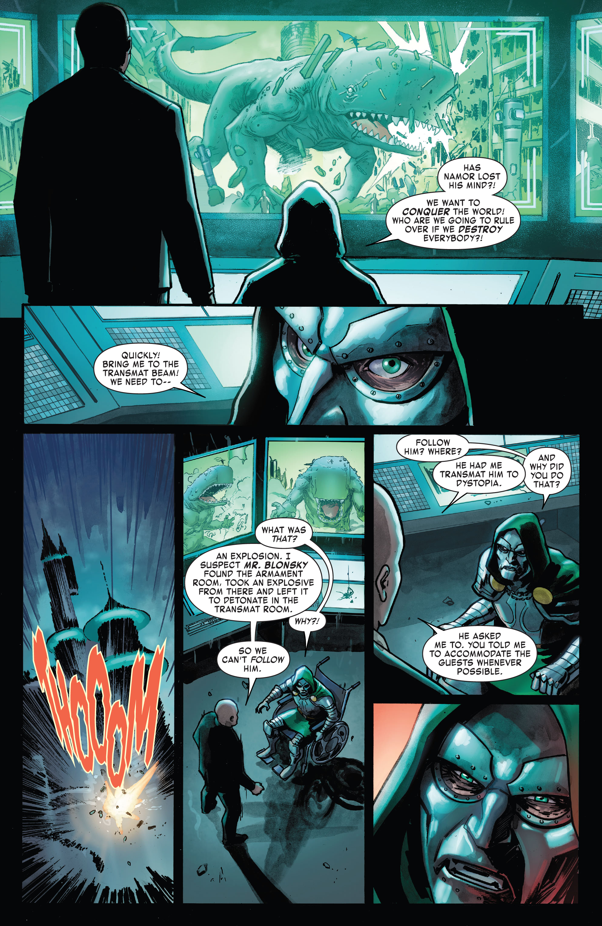 Read online Maestro: World War M comic -  Issue #4 - 9