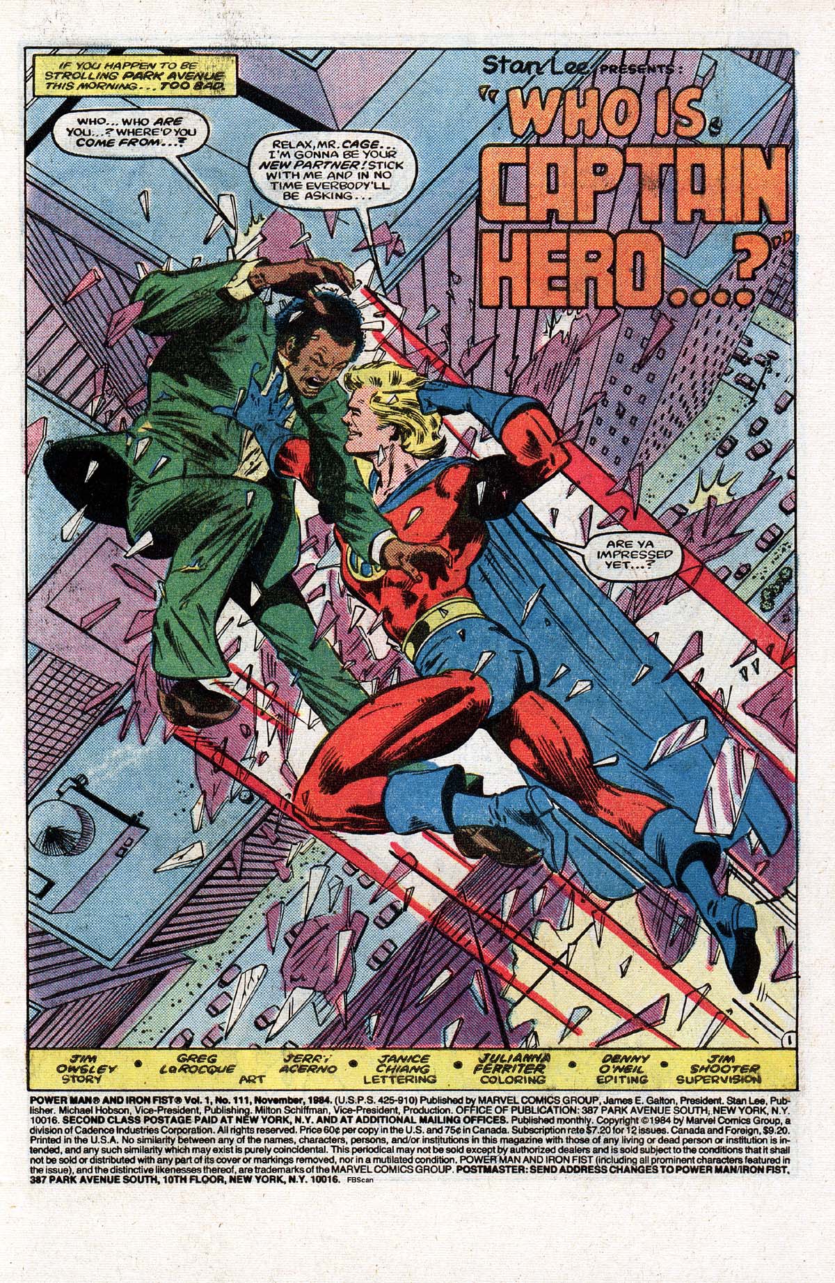Read online Power Man and Iron Fist (1978) comic -  Issue #111 - 2