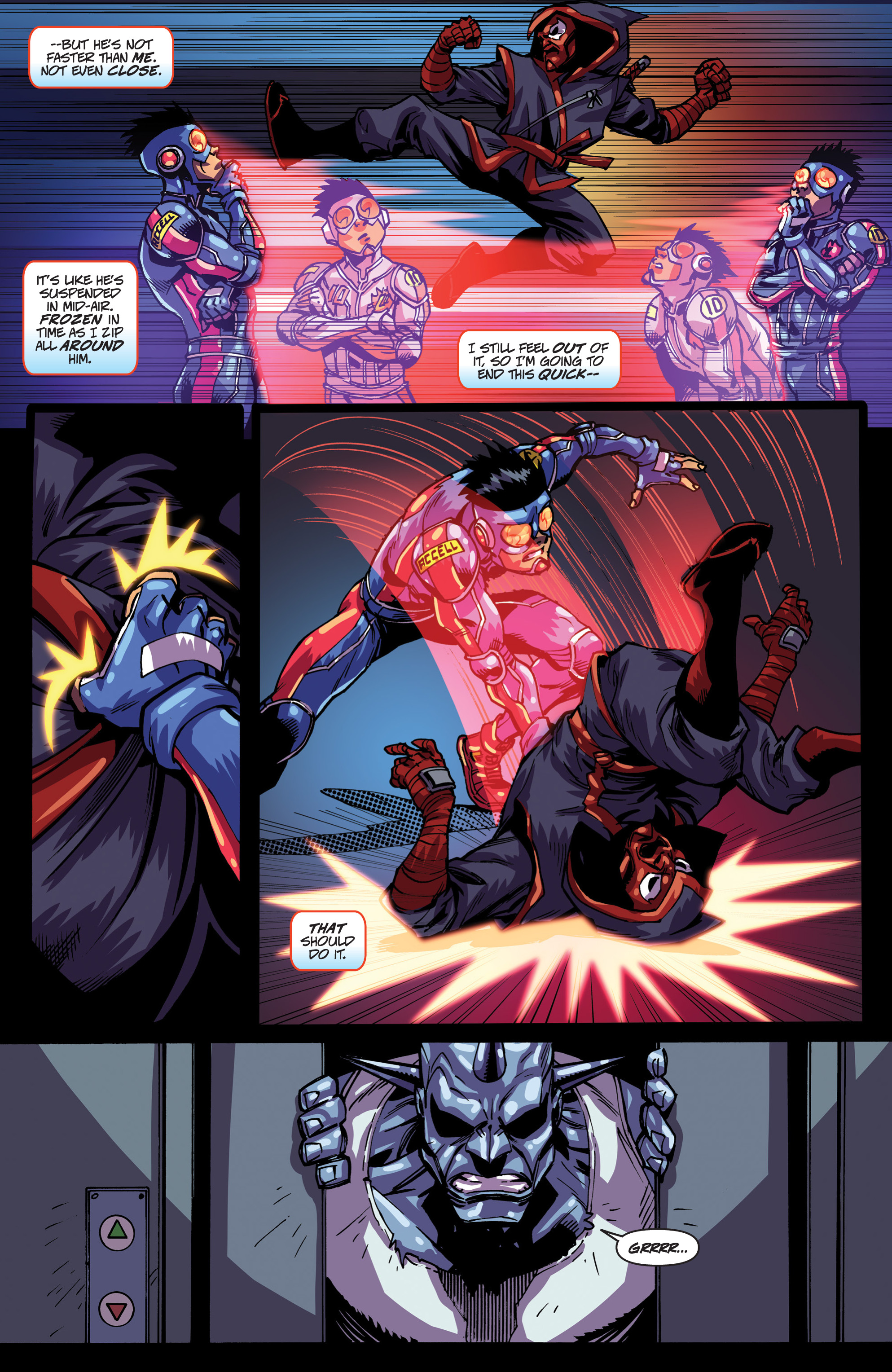 Read online Accell comic -  Issue #19 - 17