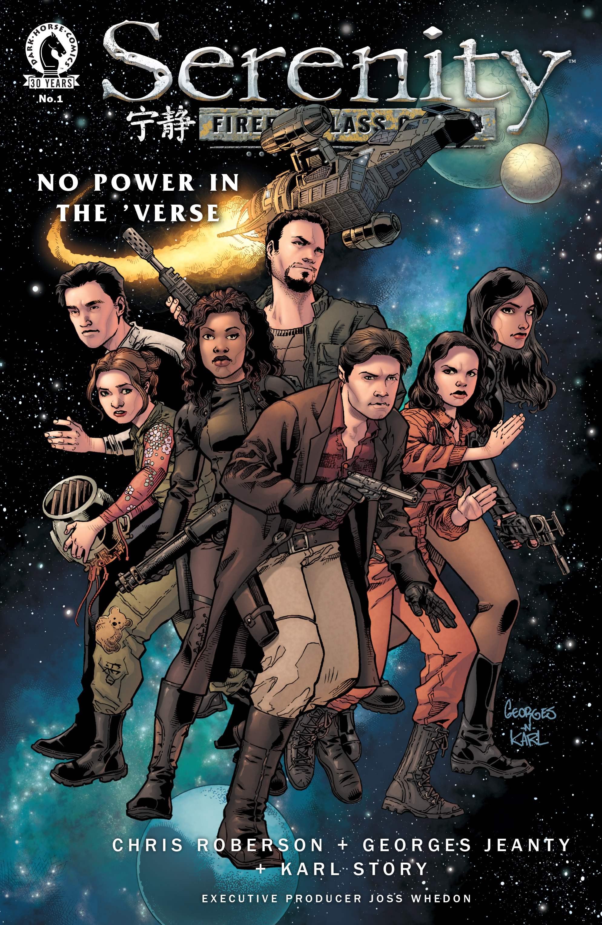 Read online Serenity: Firefly Class 03-K64 – No Power in the 'Verse comic -  Issue #1 - 2