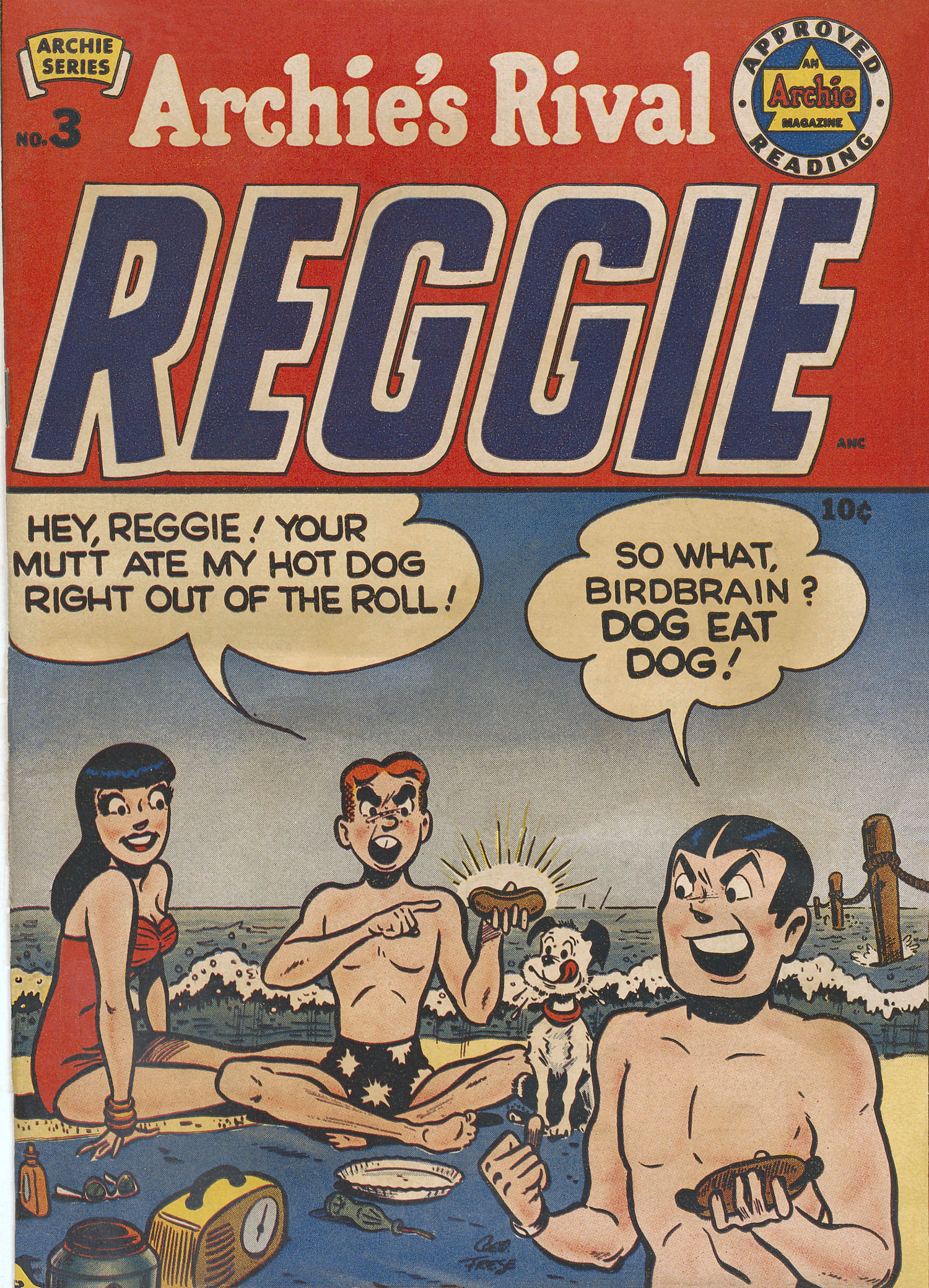 Read online Archie's Rival Reggie comic -  Issue #3 - 1