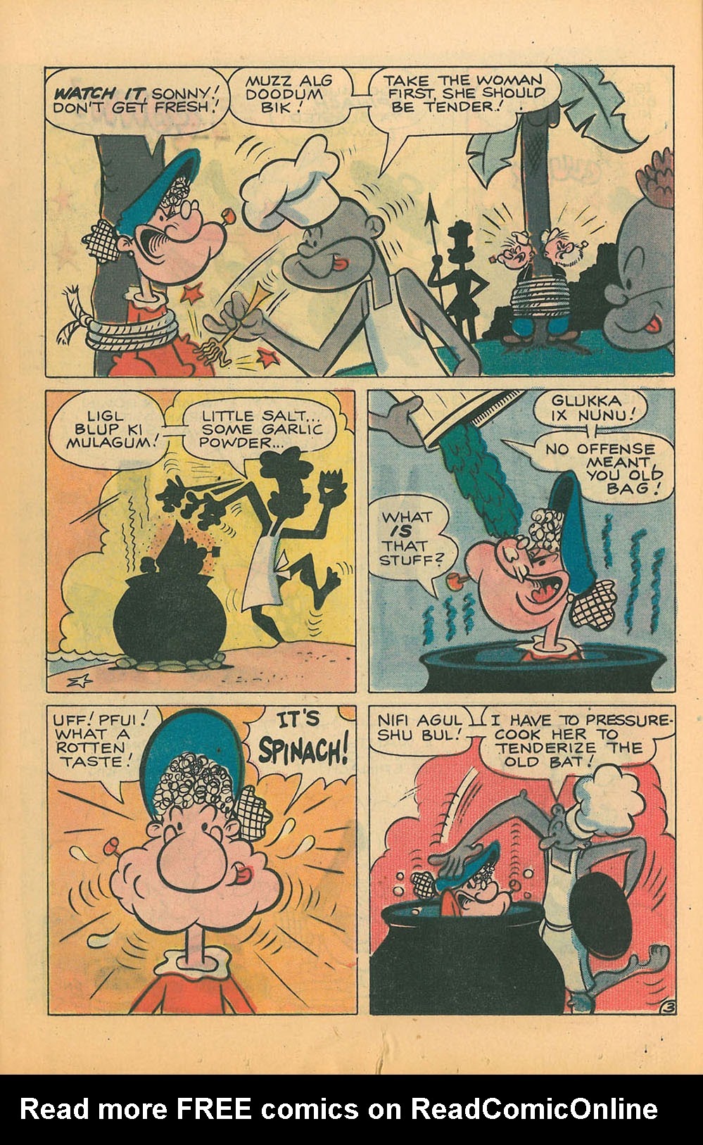 Read online Popeye (1948) comic -  Issue #105 - 17