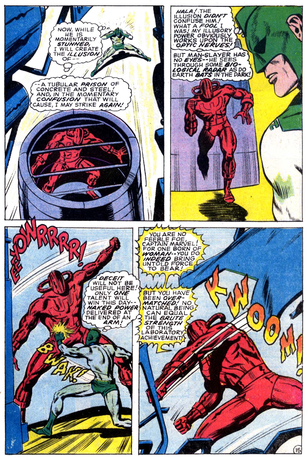 Read online Captain Marvel (1968) comic -  Issue #12 - 16