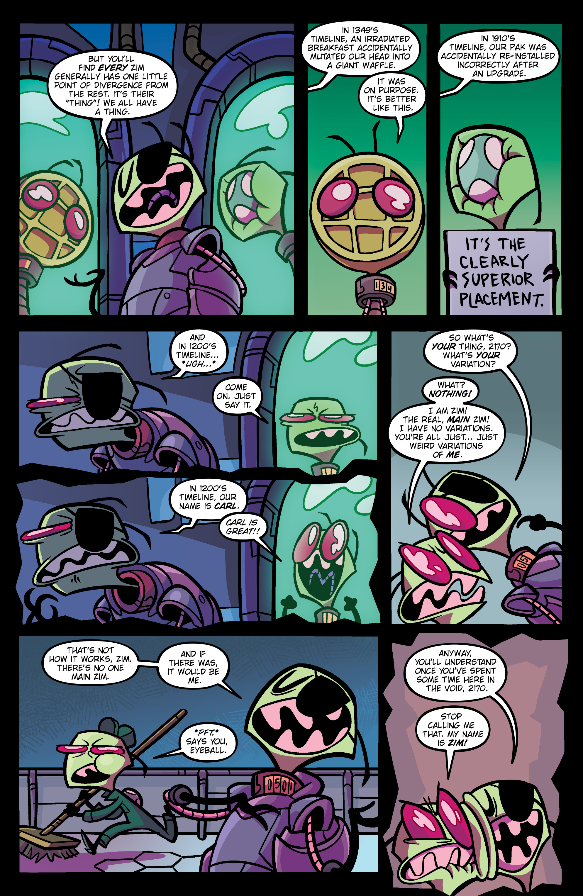 Read online Invader Zim comic -  Issue #47 - 5