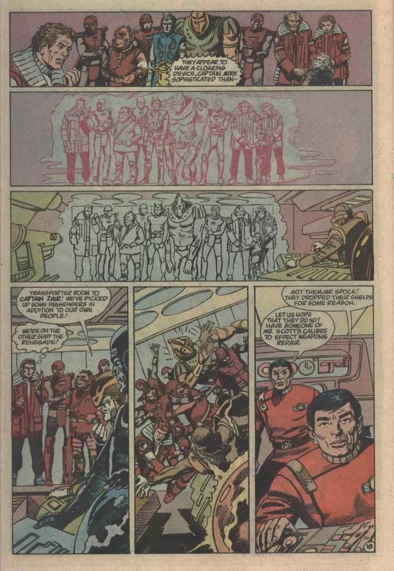 Read online Star Trek (1984) comic -  Issue #49 - 18