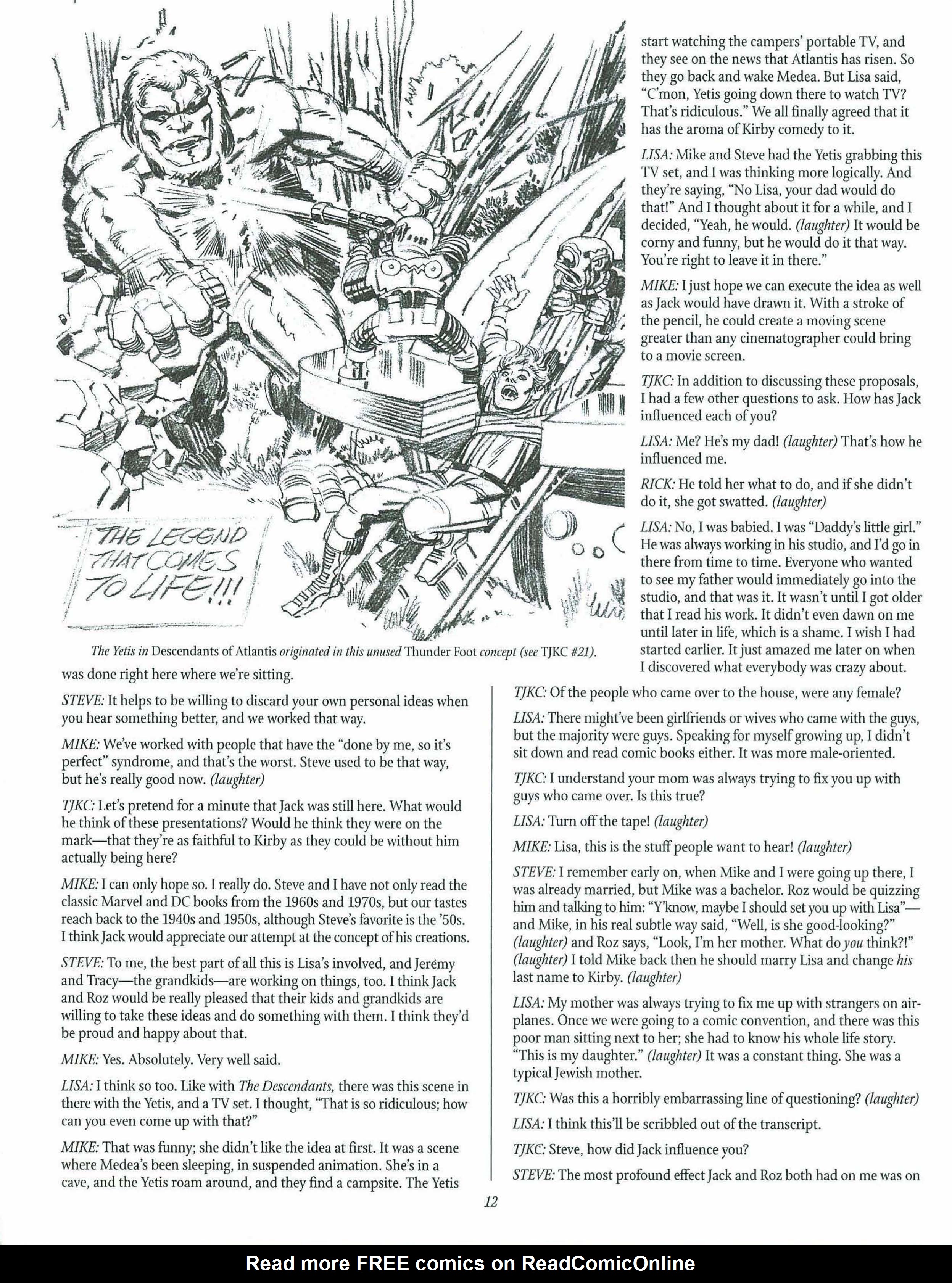 Read online The Jack Kirby Collector comic -  Issue #27 - 46