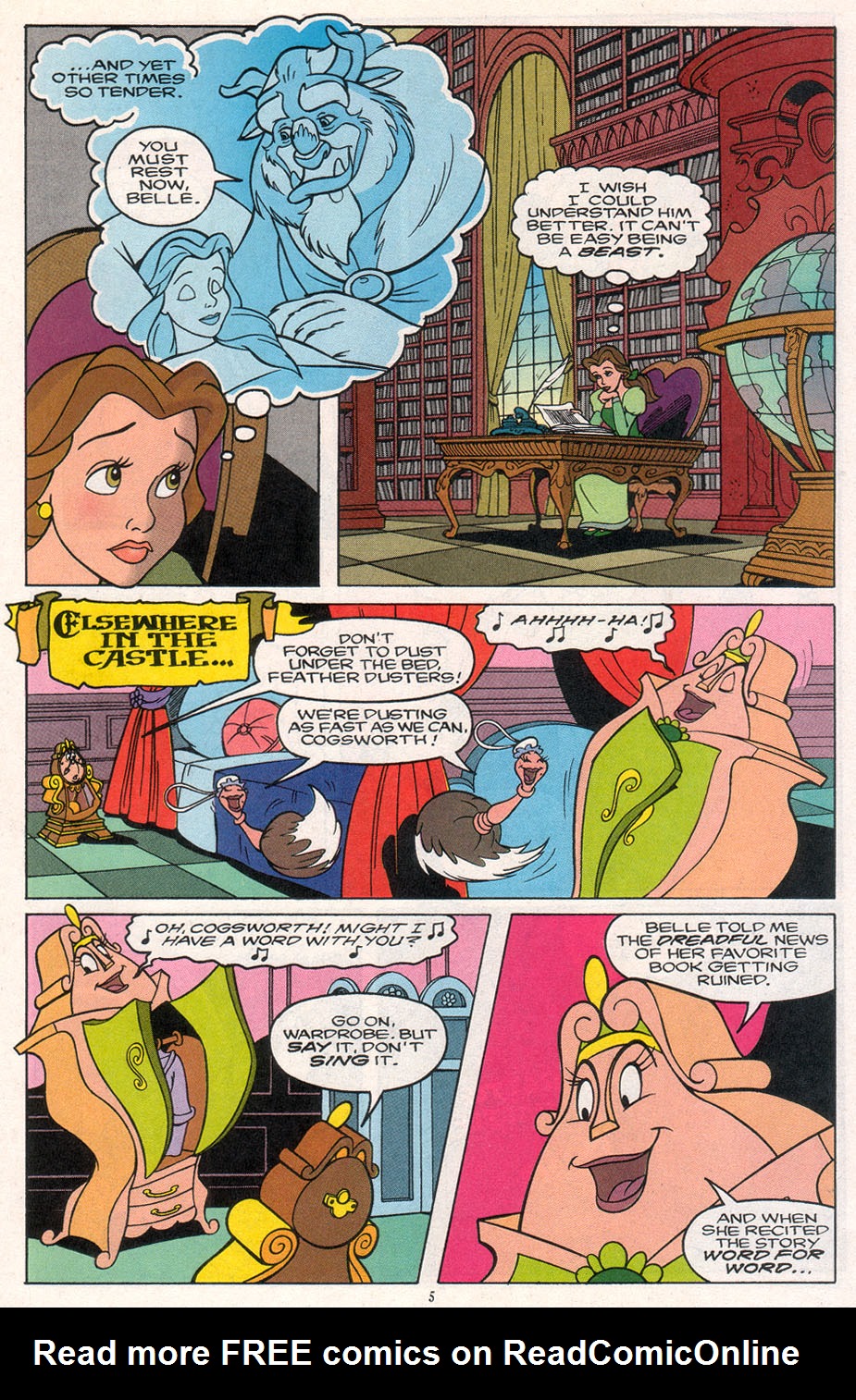 Read online Disney's Beauty and the Beast comic -  Issue #12 - 7