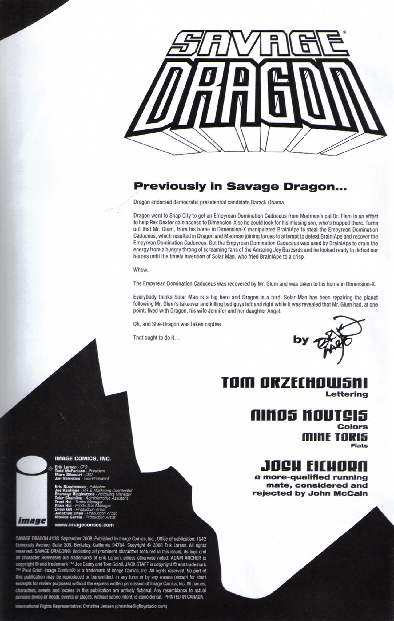 The Savage Dragon (1993) Issue #138 #141 - English 2