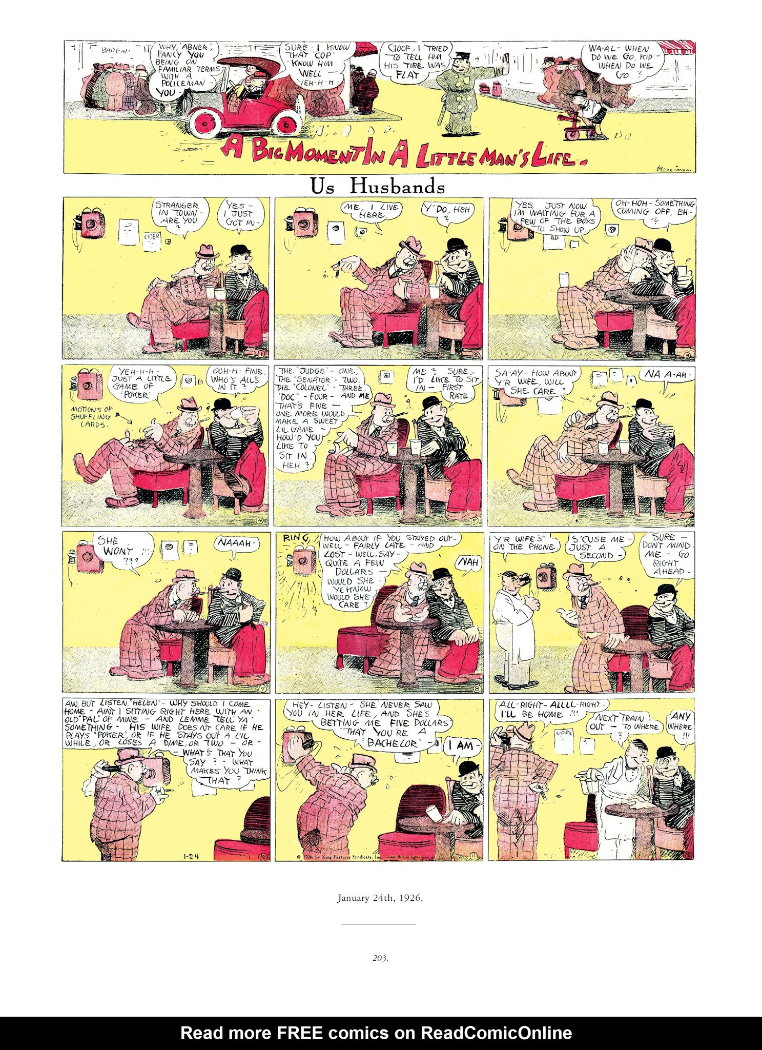 Read online Krazy & Ignatz comic -  Issue # TPB 3 - 203