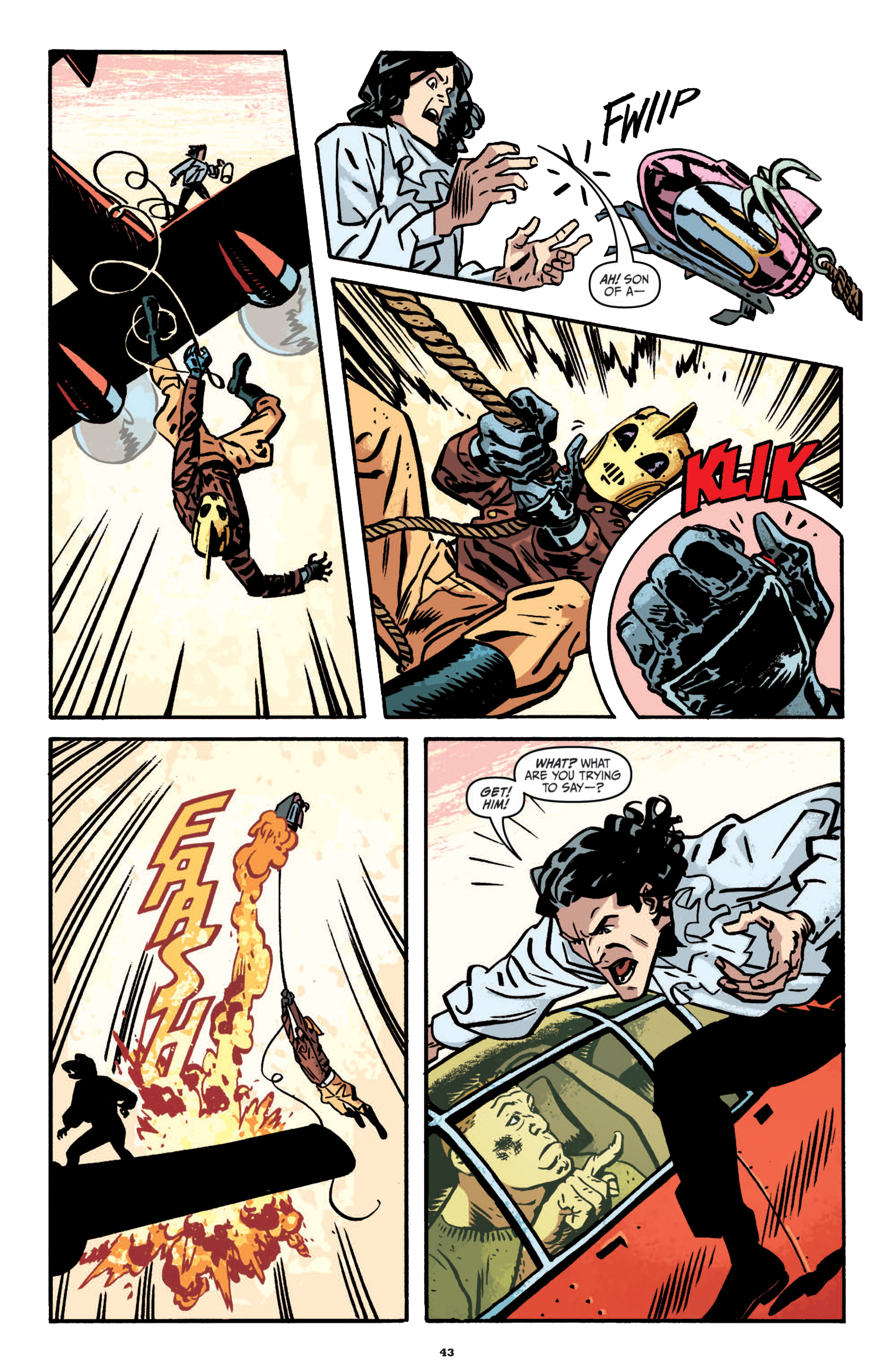 Read online The Rocketeer: Cargo of Doom comic -  Issue # TPB - 42