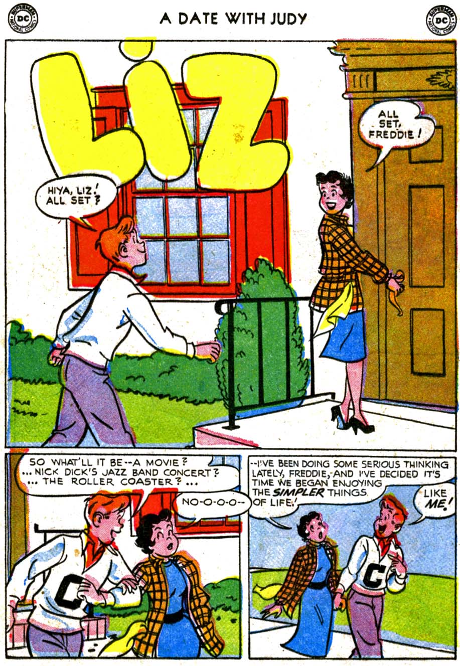 Read online A Date with Judy comic -  Issue #46 - 20