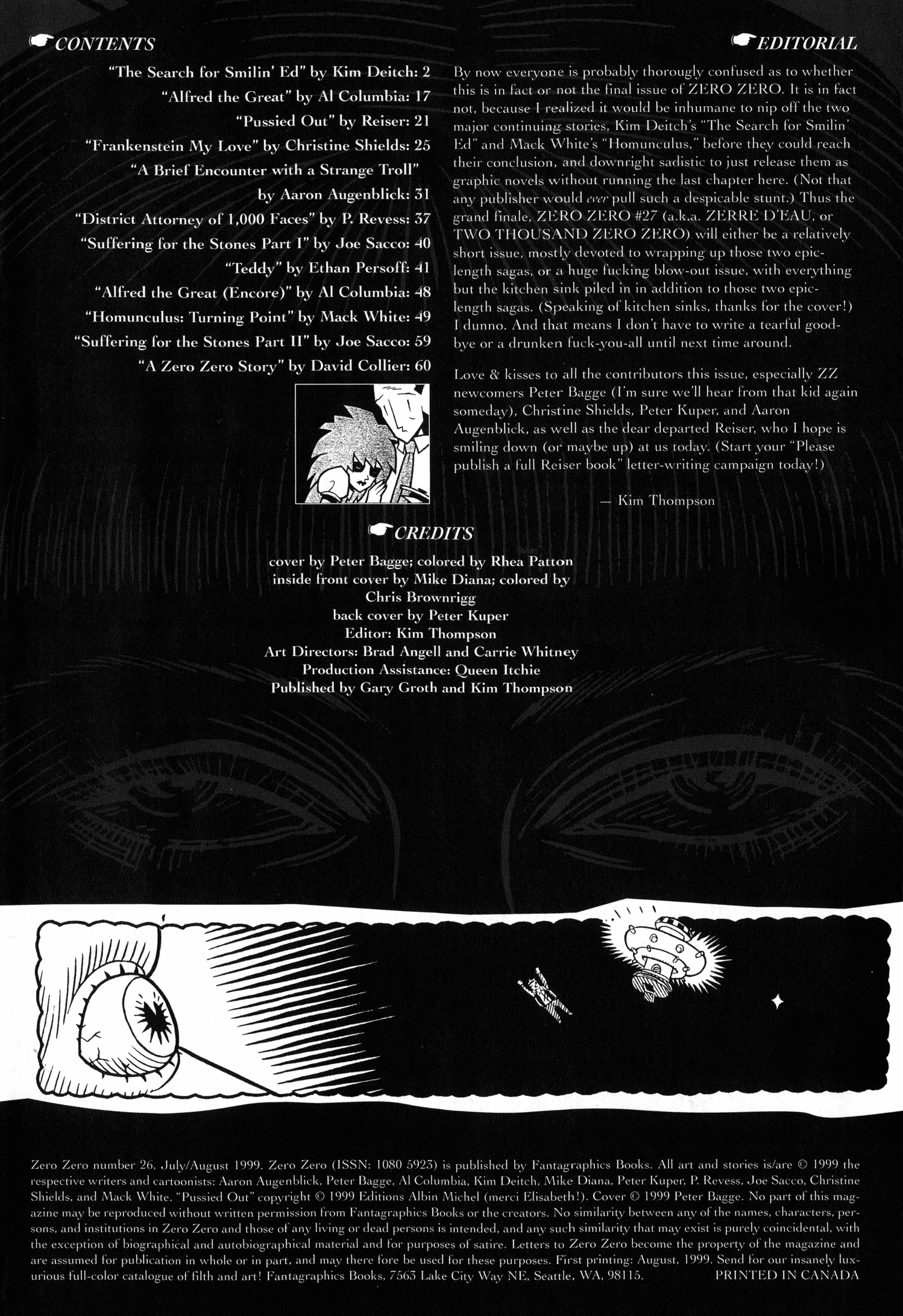 Read online Zero Zero comic -  Issue #26 - 3