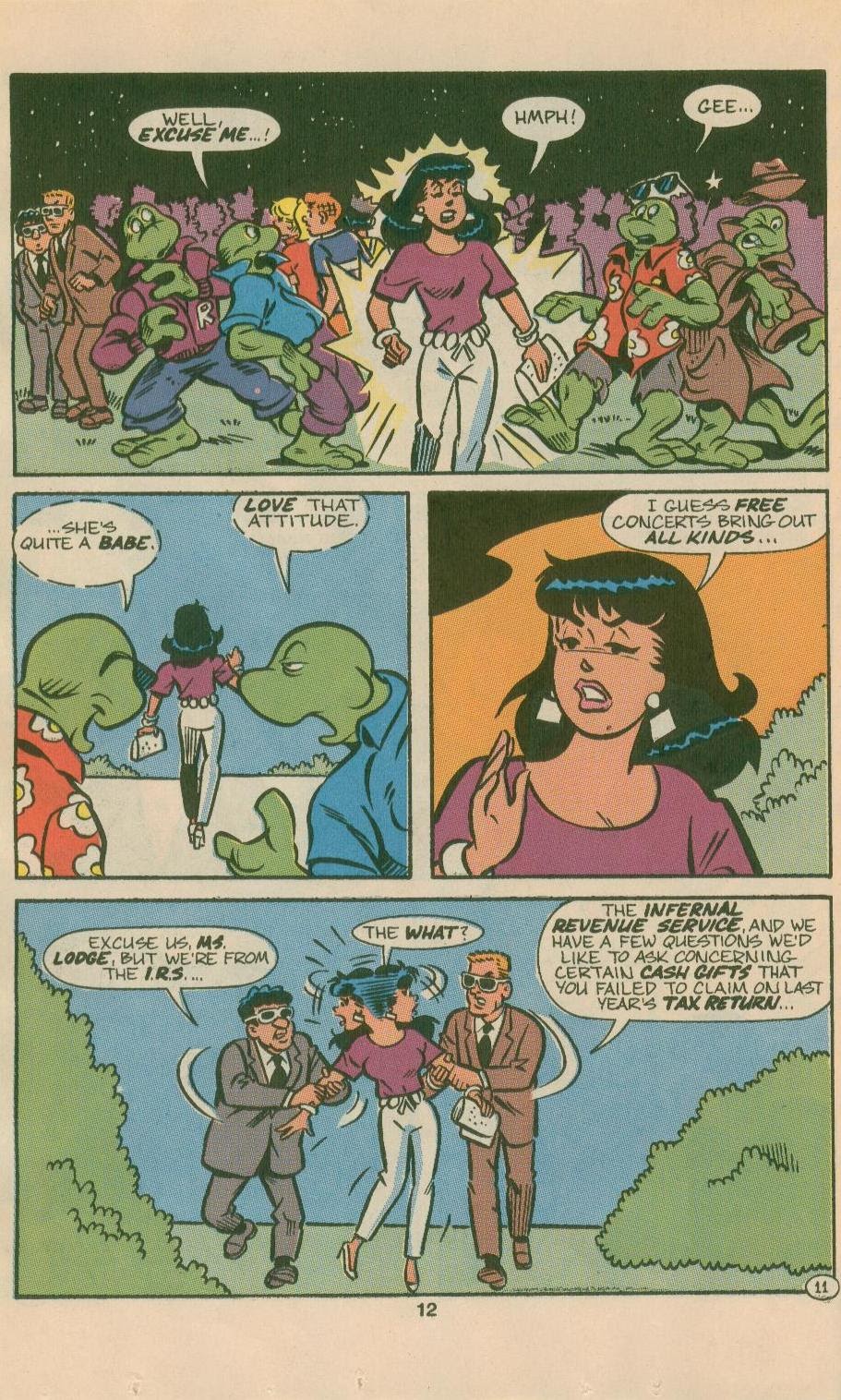 Read online Teenage Mutant Ninja Turtles Meet Archie comic -  Issue # Full - 14