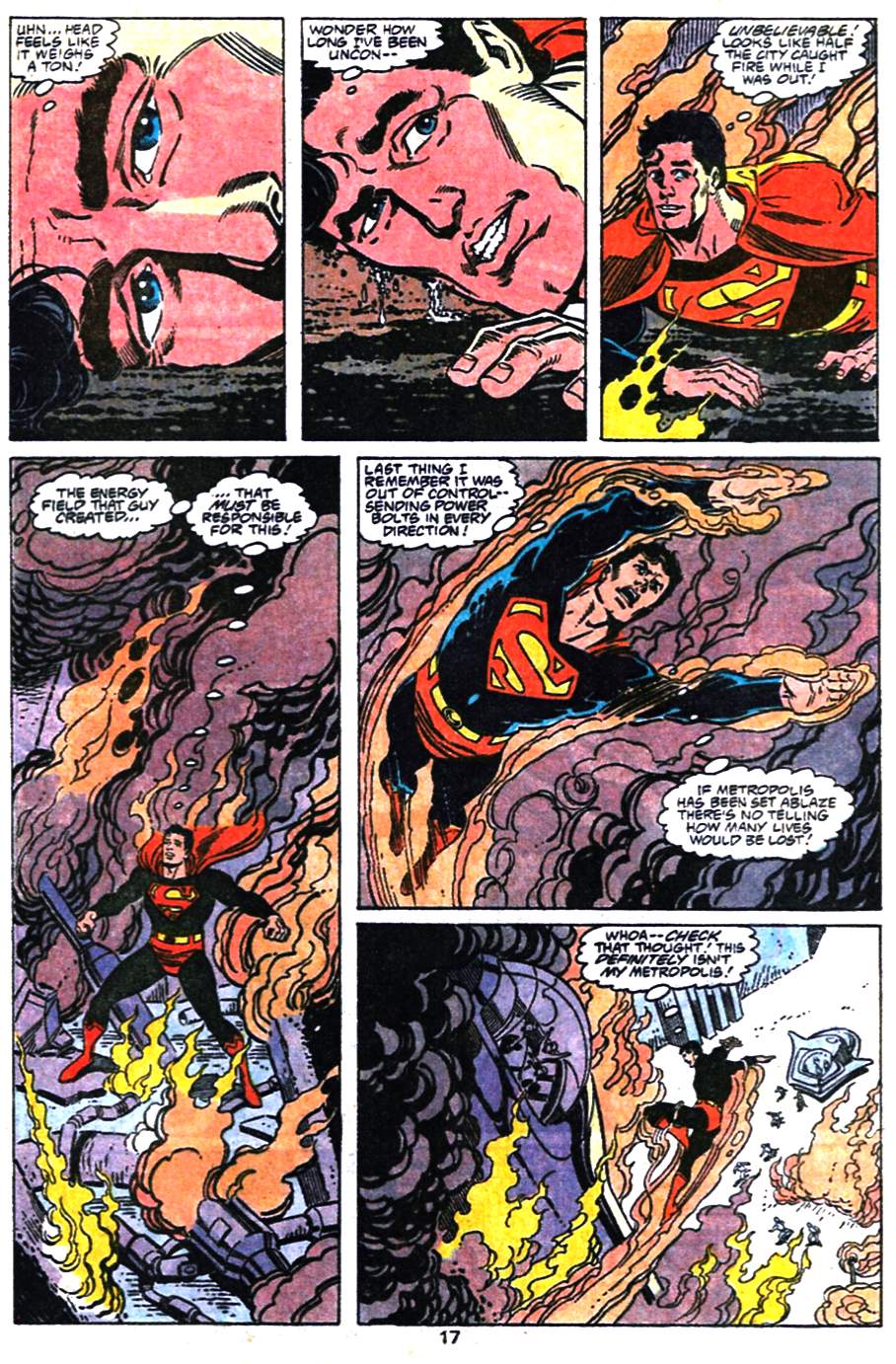 Read online Adventures of Superman (1987) comic -  Issue #476 - 18