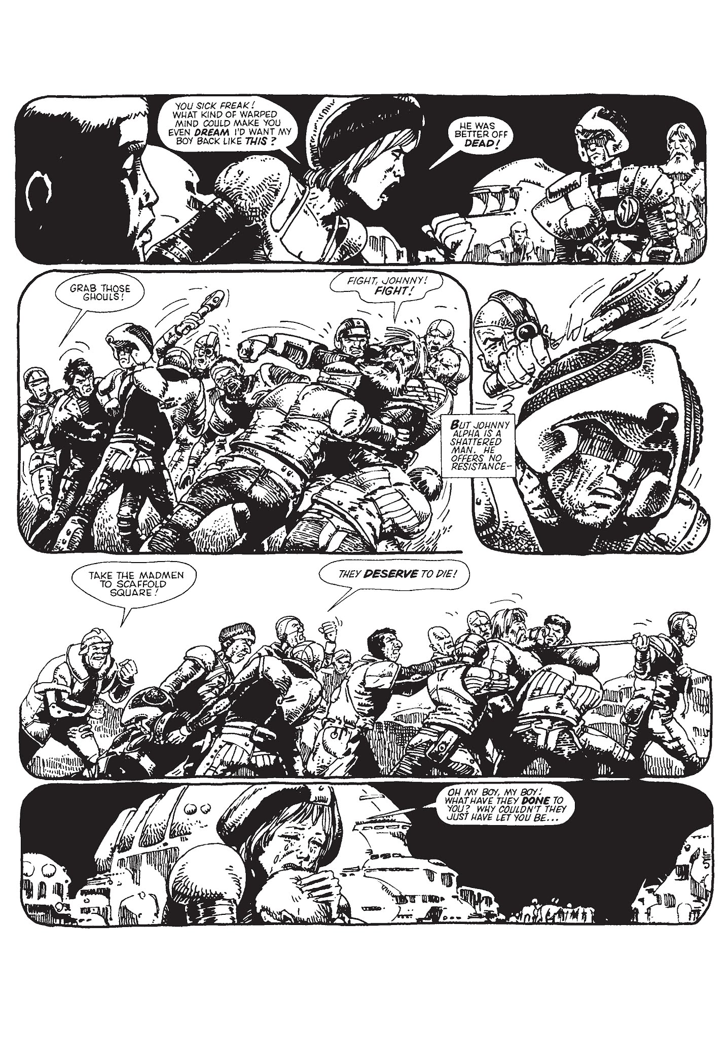 Read online Strontium Dog: Search/Destroy Agency Files comic -  Issue # TPB 2 (Part 3) - 5
