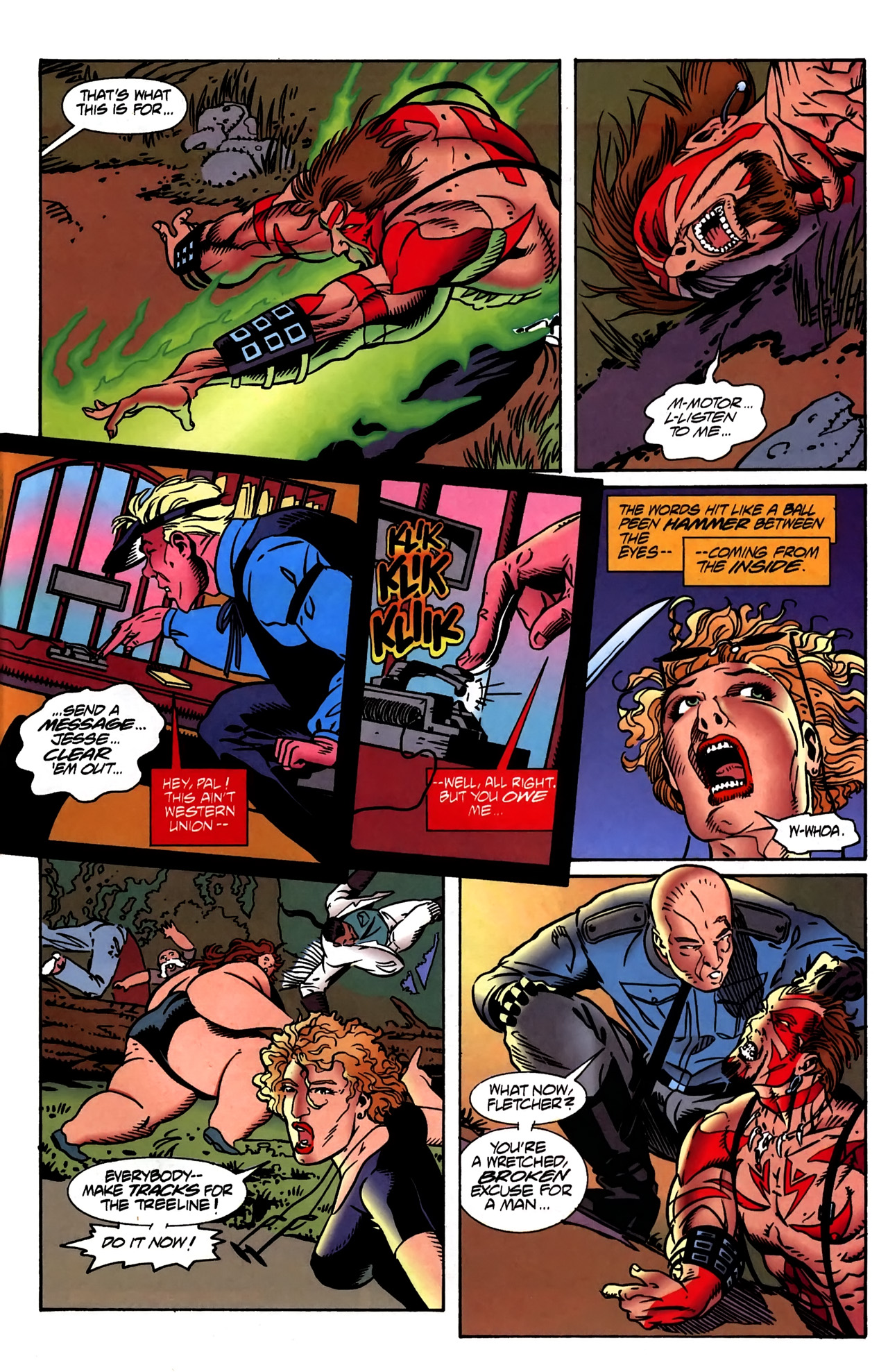 Read online Motorhead comic -  Issue #3 - 20