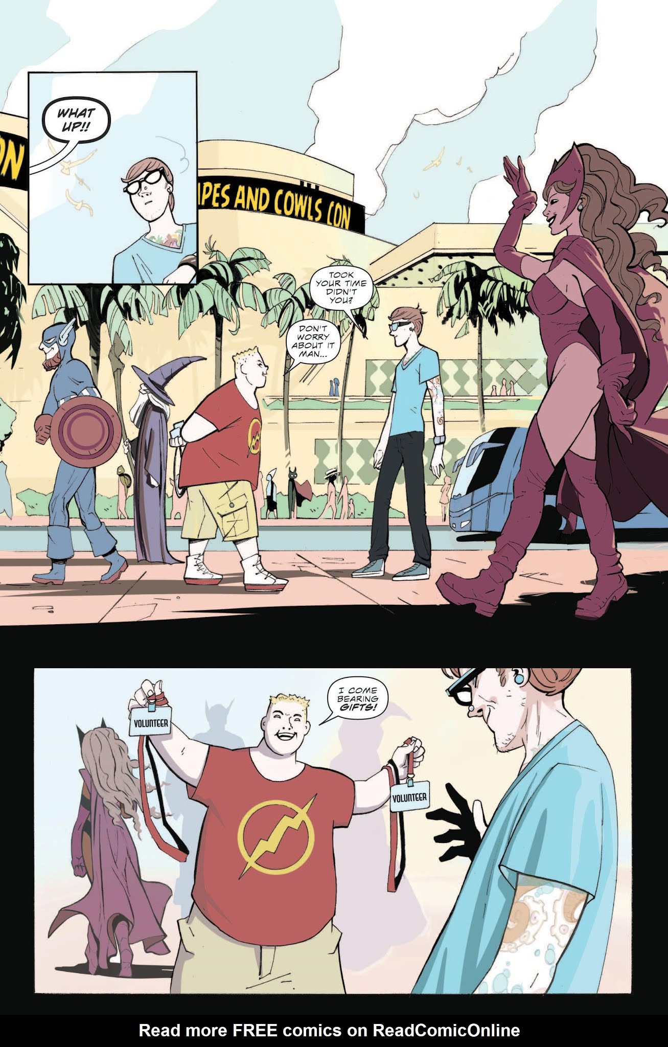 Read online Revenge of the Fanboys! comic -  Issue #1 - 4