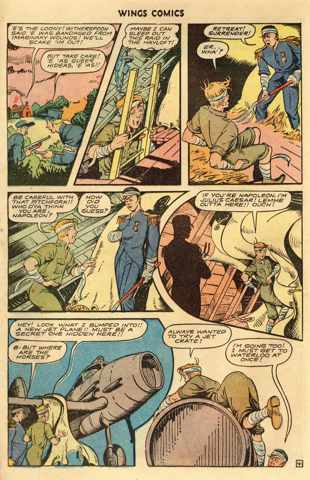 Read online Wings Comics comic -  Issue #59 - 16