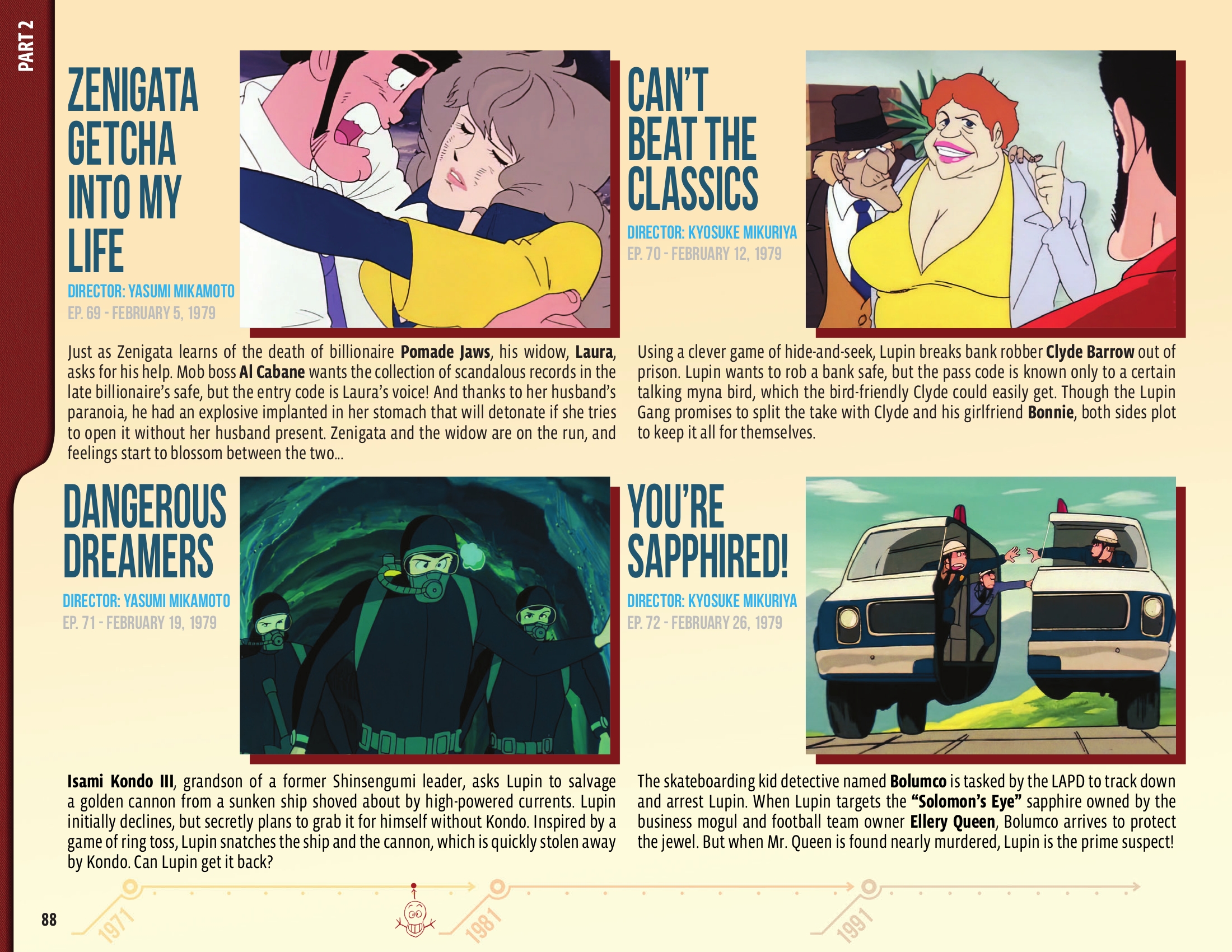 Read online 50 Animated Years of Lupin III comic -  Issue # TPB (Part 1) - 89