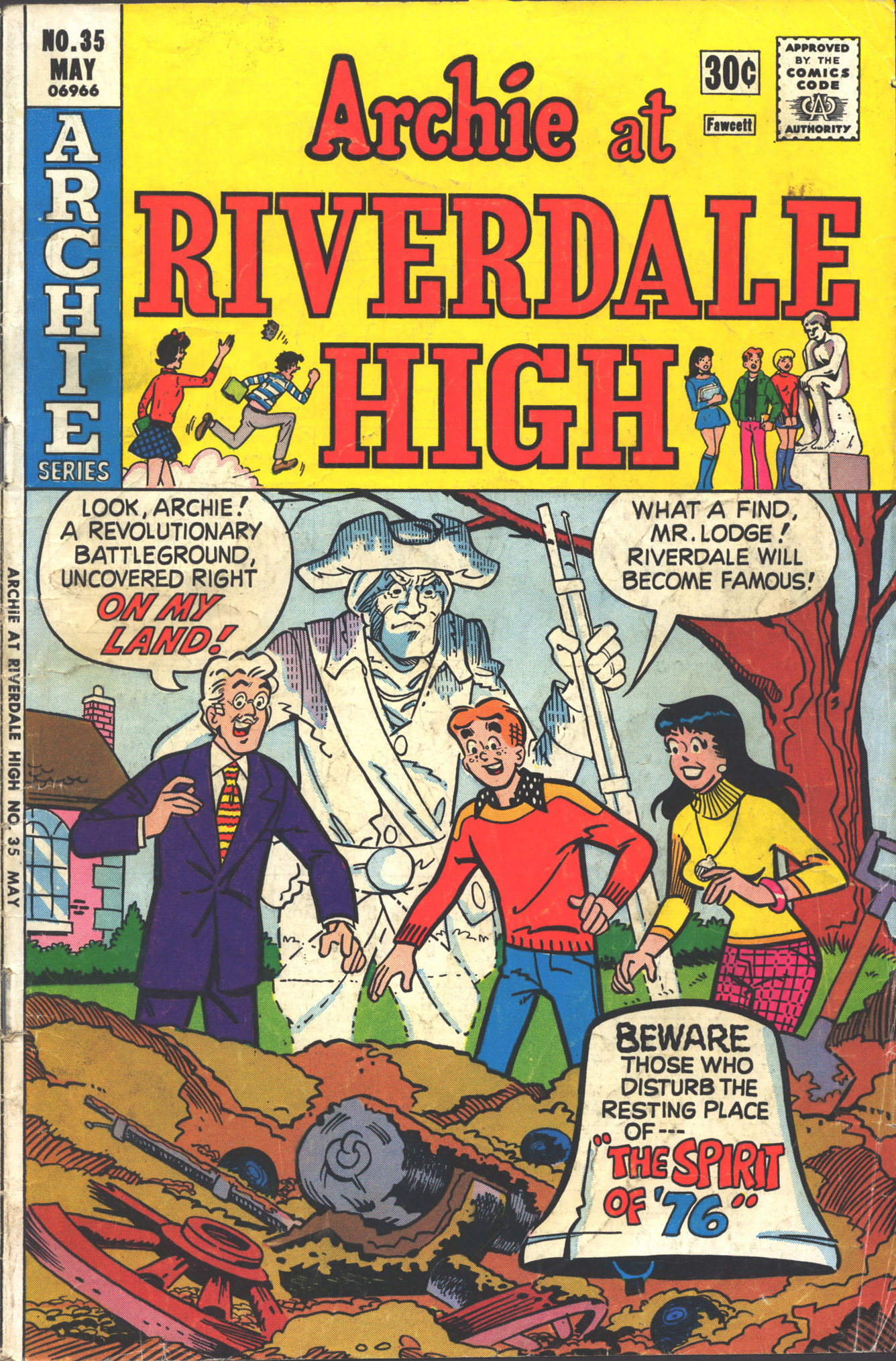 Read online Archie at Riverdale High (1972) comic -  Issue #35 - 1