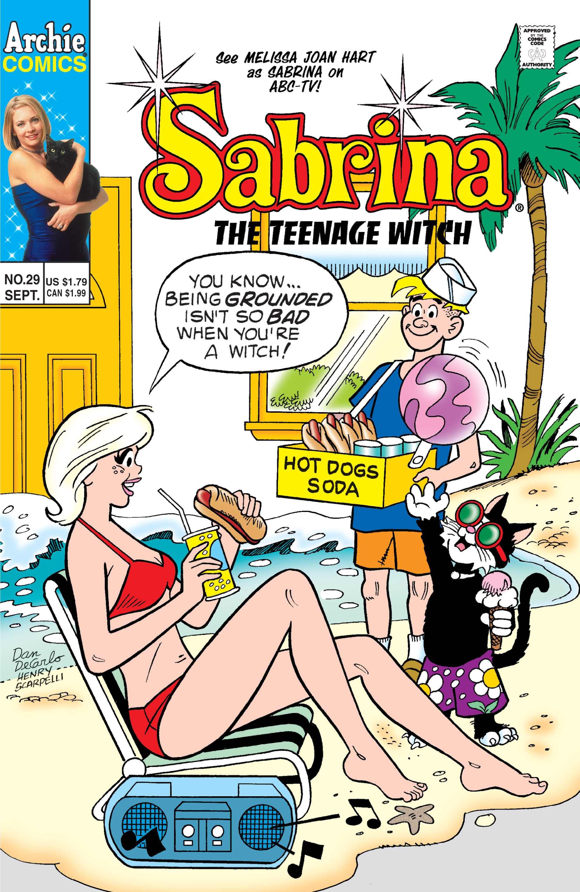 Read online Sabrina the Teenage Witch (1997) comic -  Issue #29 - 1