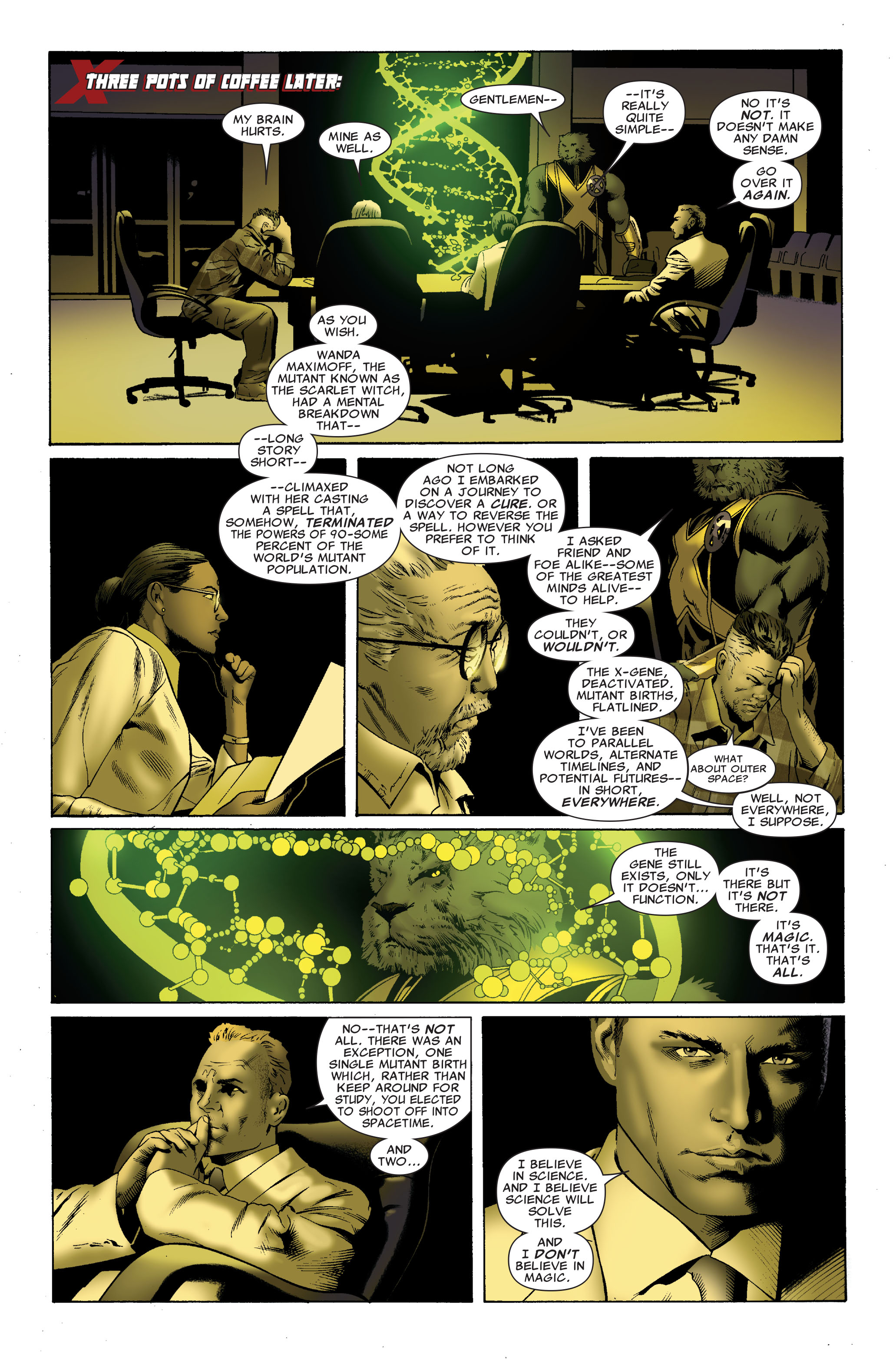 Read online Uncanny X-Men: Sisterhood comic -  Issue # TPB - 14