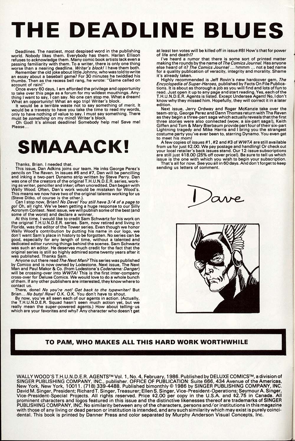Read online Wally Wood's T.H.U.N.D.E.R. Agents comic -  Issue #4 - 2