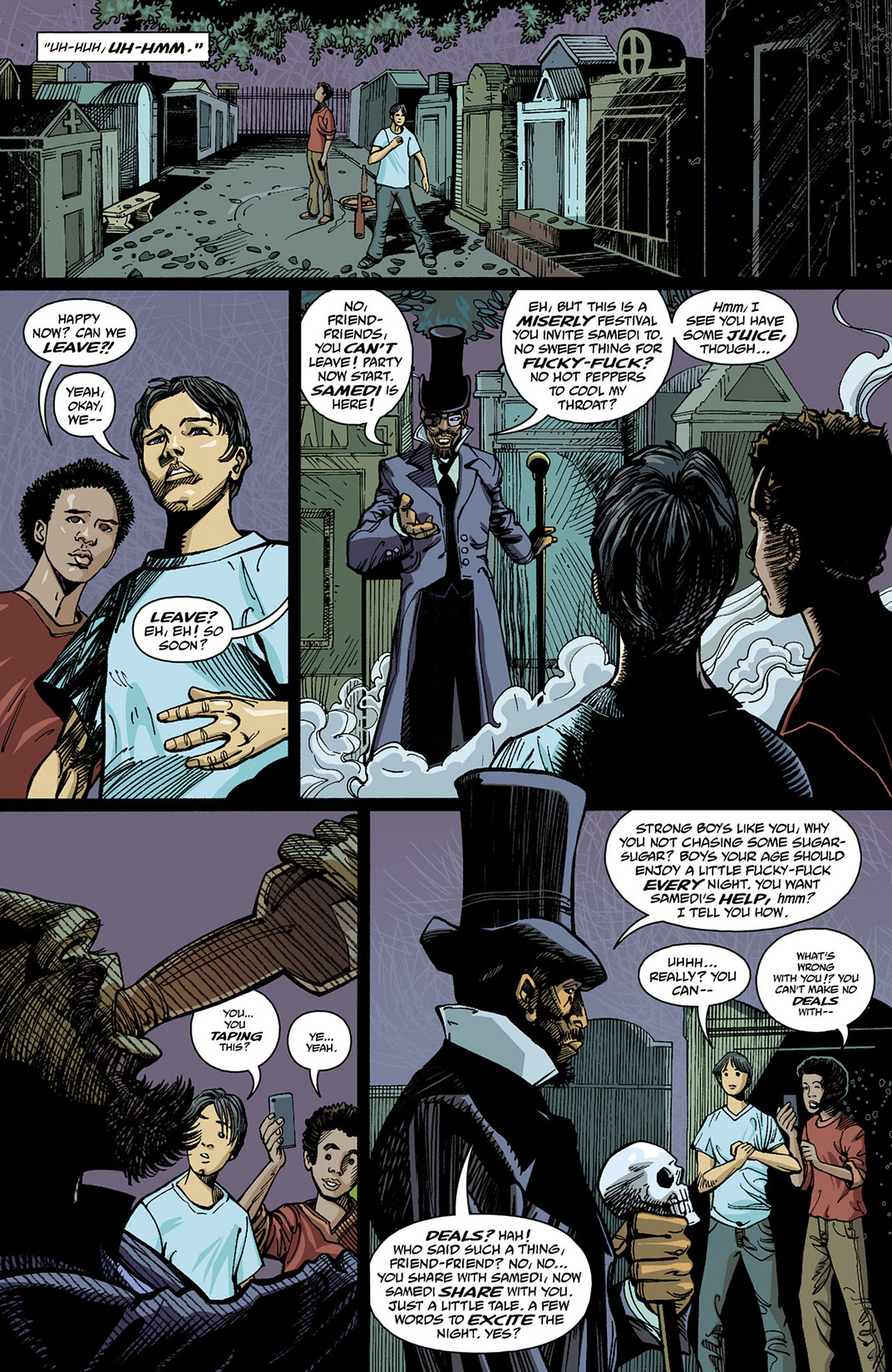 Read online Dominique Laveau: Voodoo Child comic -  Issue #6 - 3