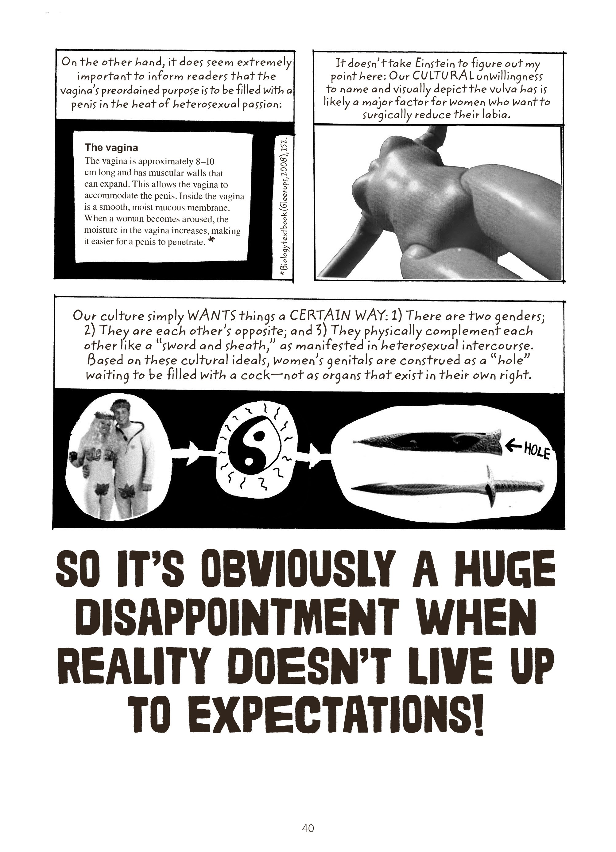 Read online Fruit of Knowledge: The Vulva Vs. The Patriarchy comic -  Issue # TPB - 40