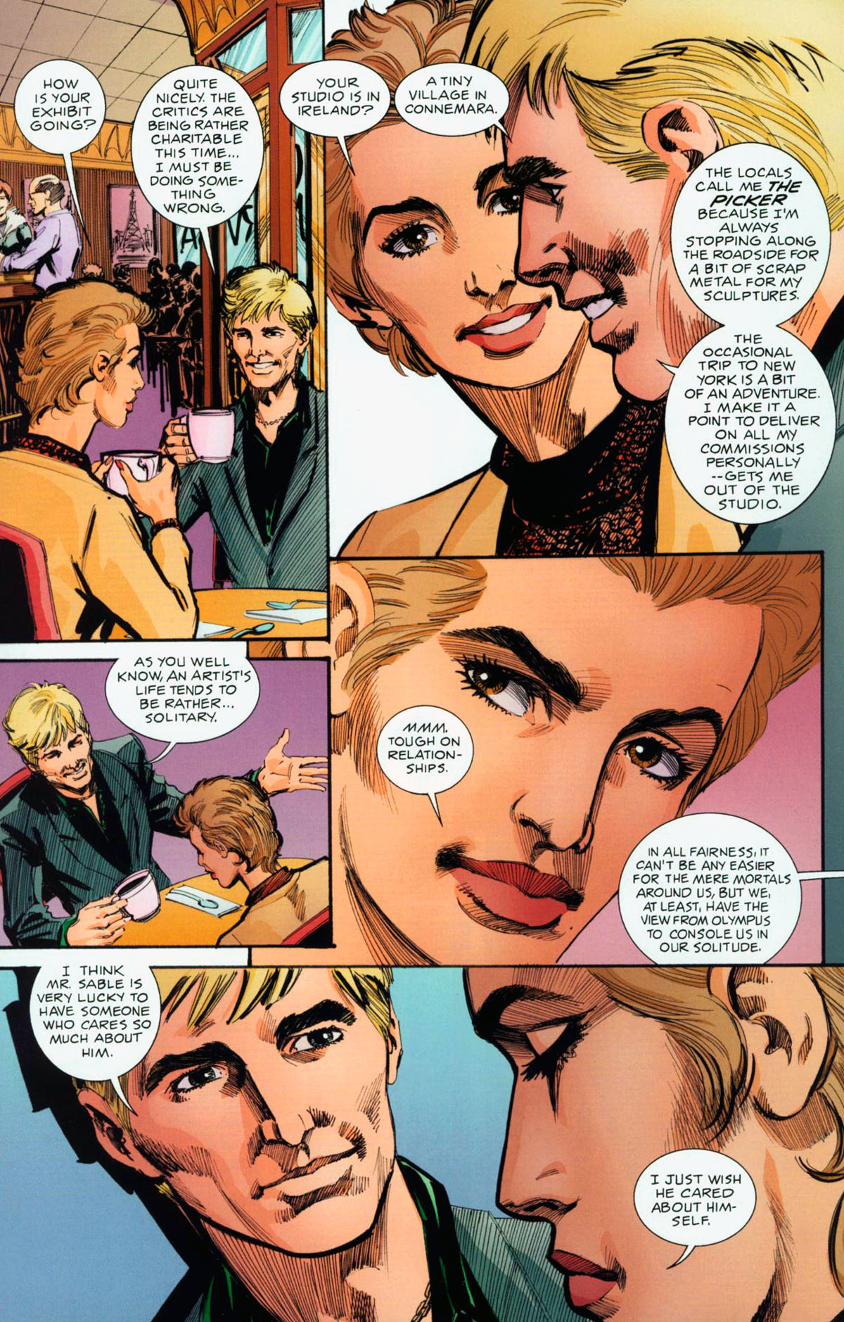 Read online Jon Sable, Freelance: Bloodtrail comic -  Issue #4 - 7
