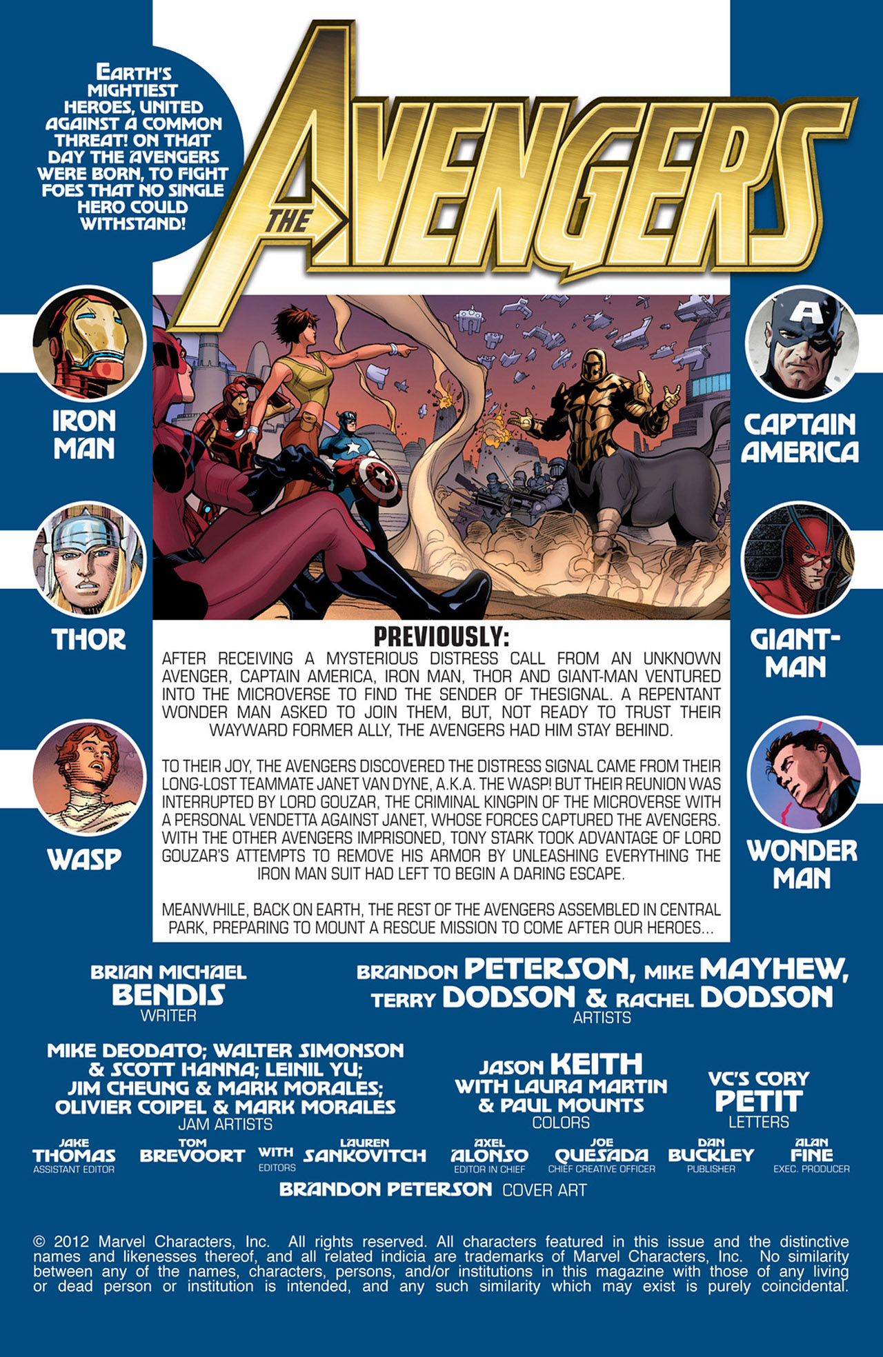 Read online The Avengers (1963) comic -  Issue #537 - 2