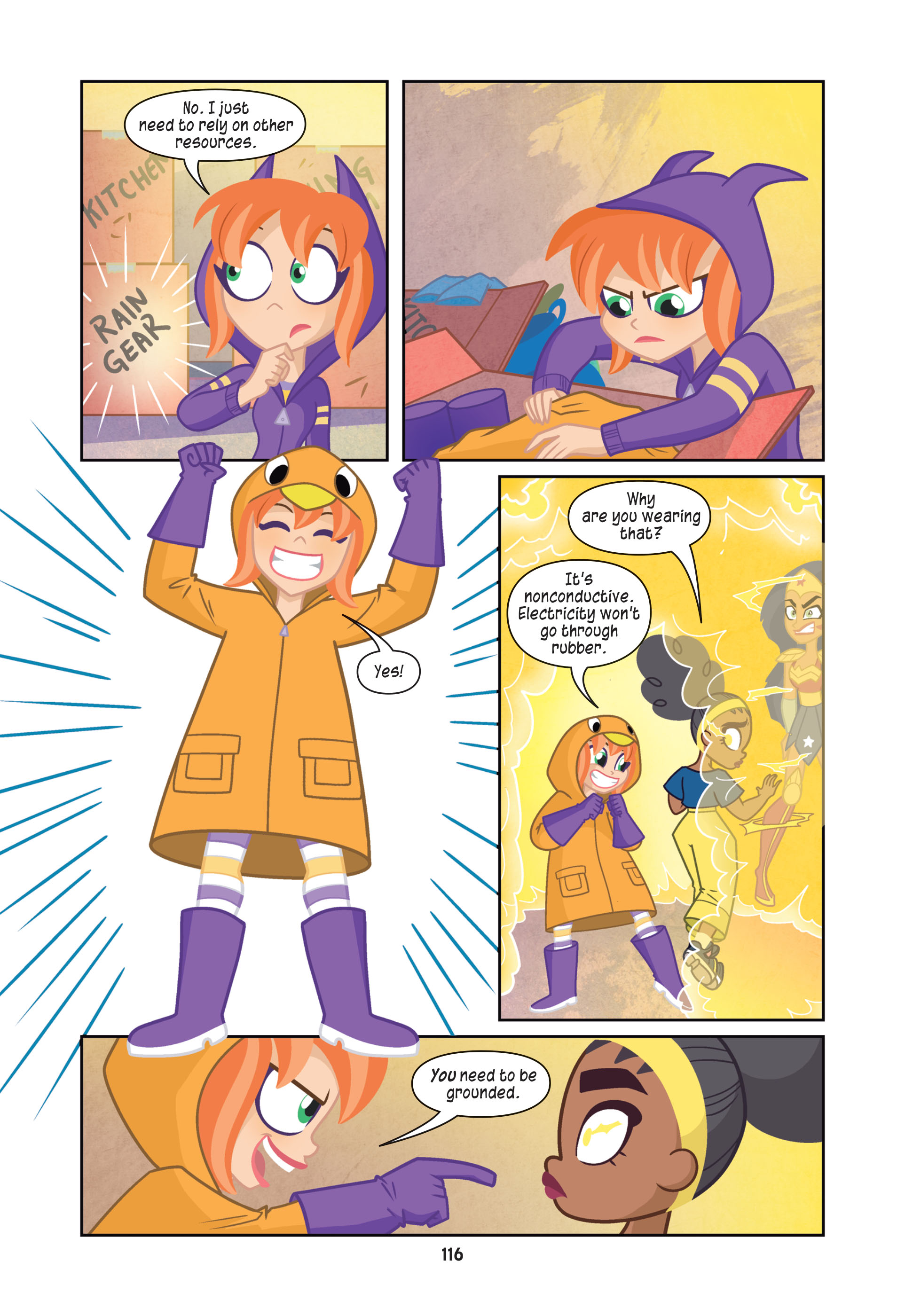Read online DC Super Hero Girls: Powerless comic -  Issue # TPB - 115
