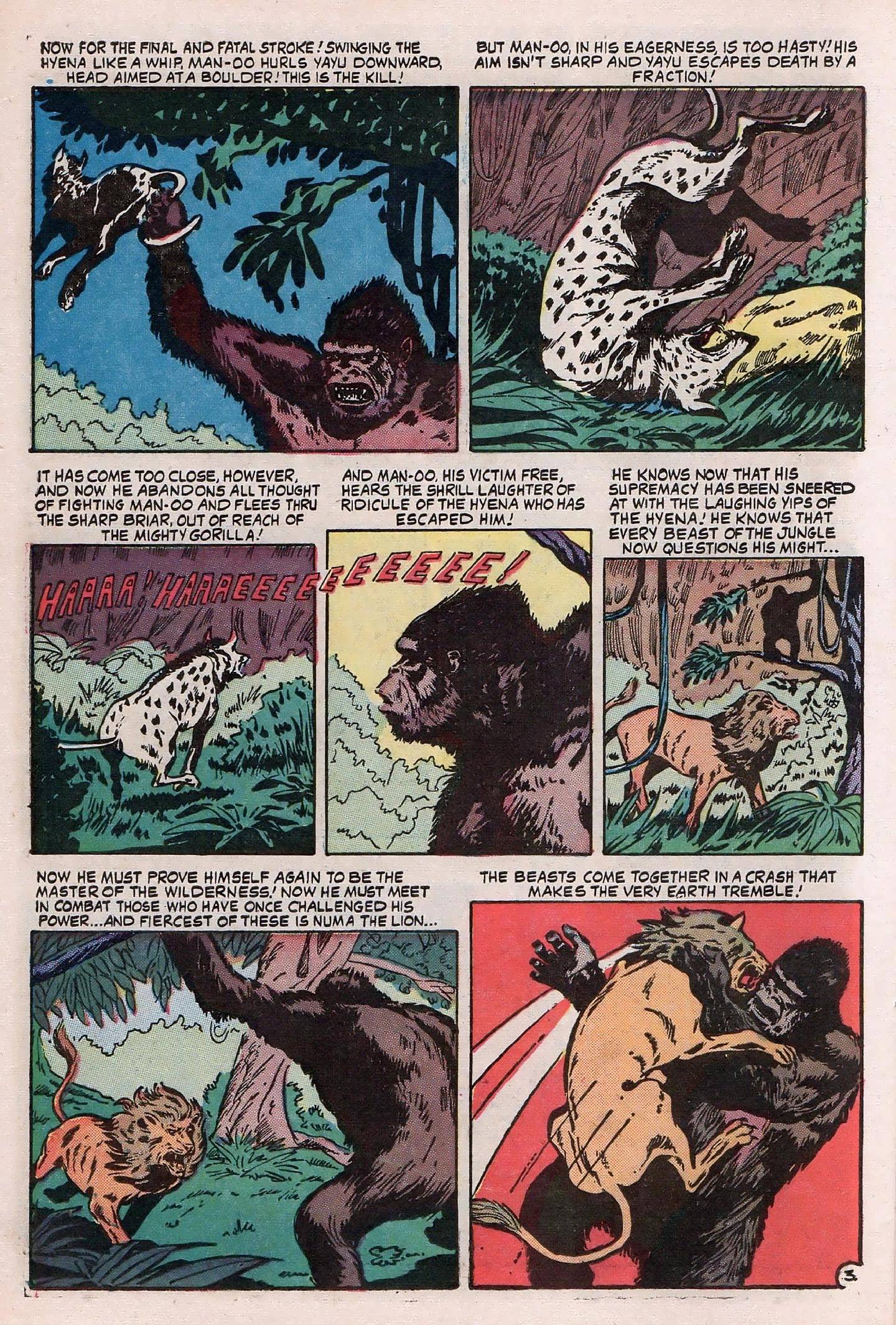 Read online Jungle Action (1972) comic -  Issue #4 - 22