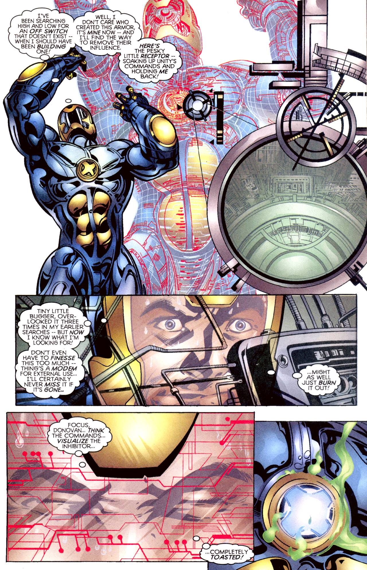 Read online X-O Manowar (1996) comic -  Issue #13 - 16
