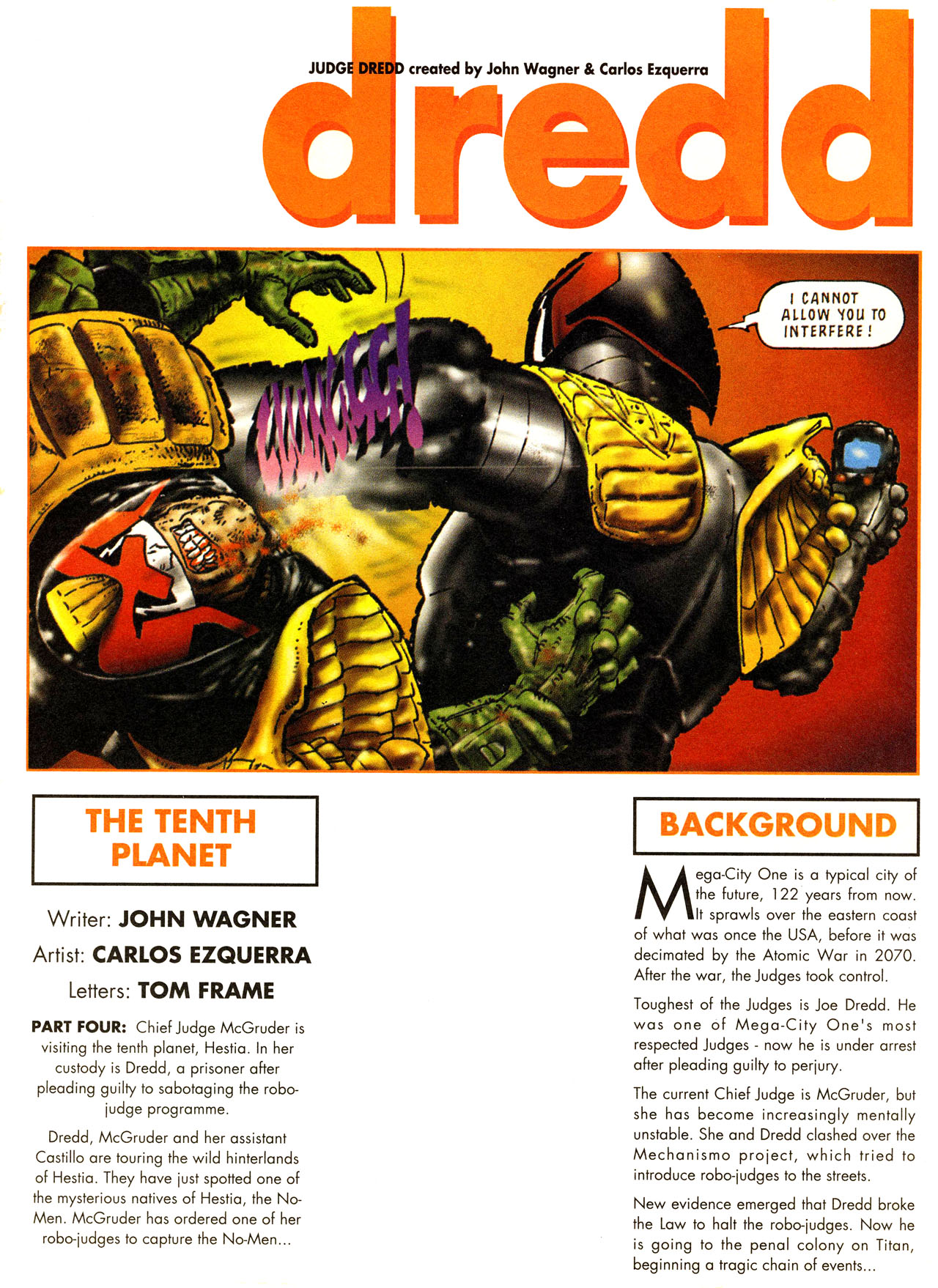 Read online Judge Dredd: The Megazine (vol. 2) comic -  Issue #61 - 3