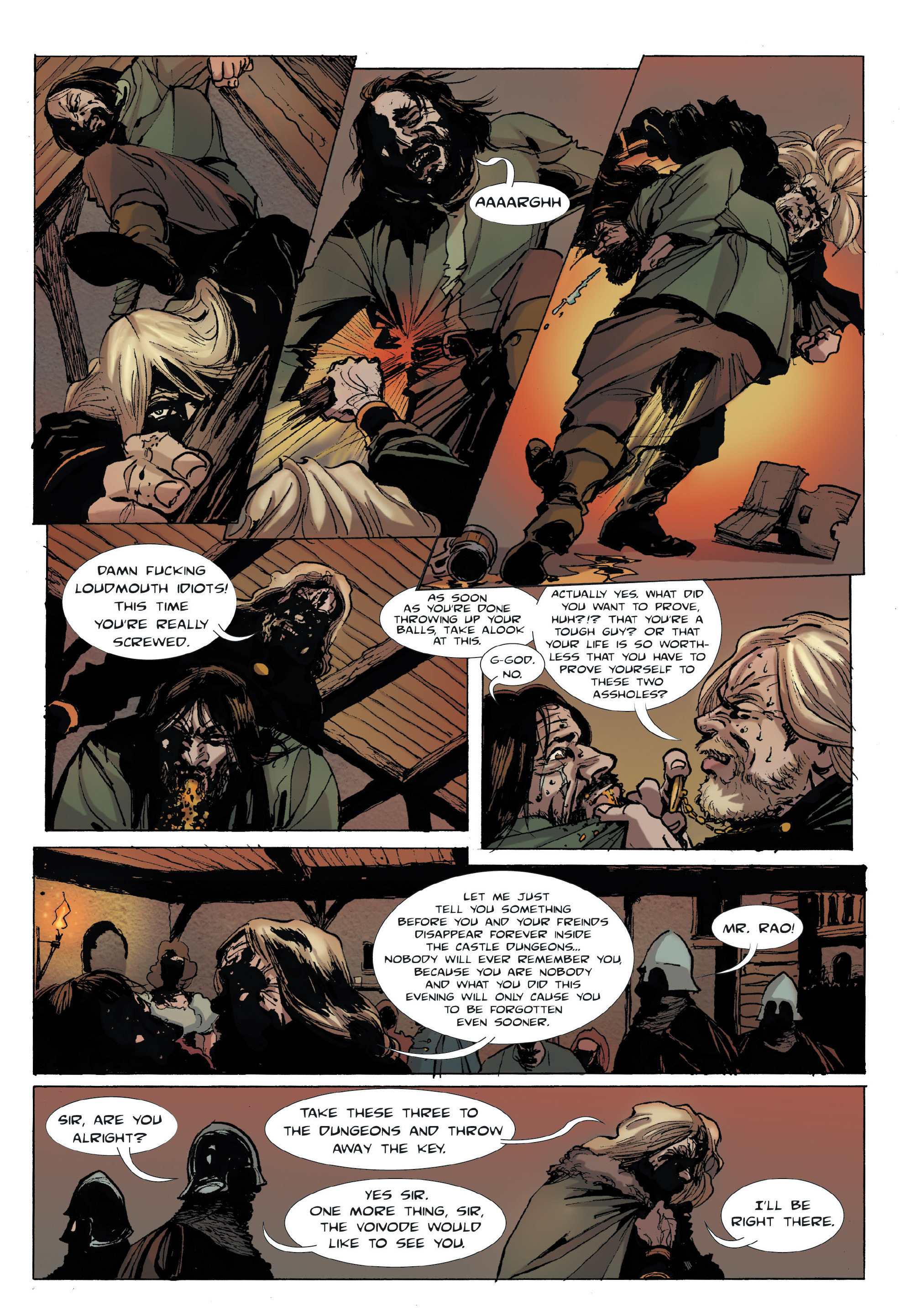 Read online Voivod: The True Story of Vlad the Impaler comic -  Issue # TPB - 21